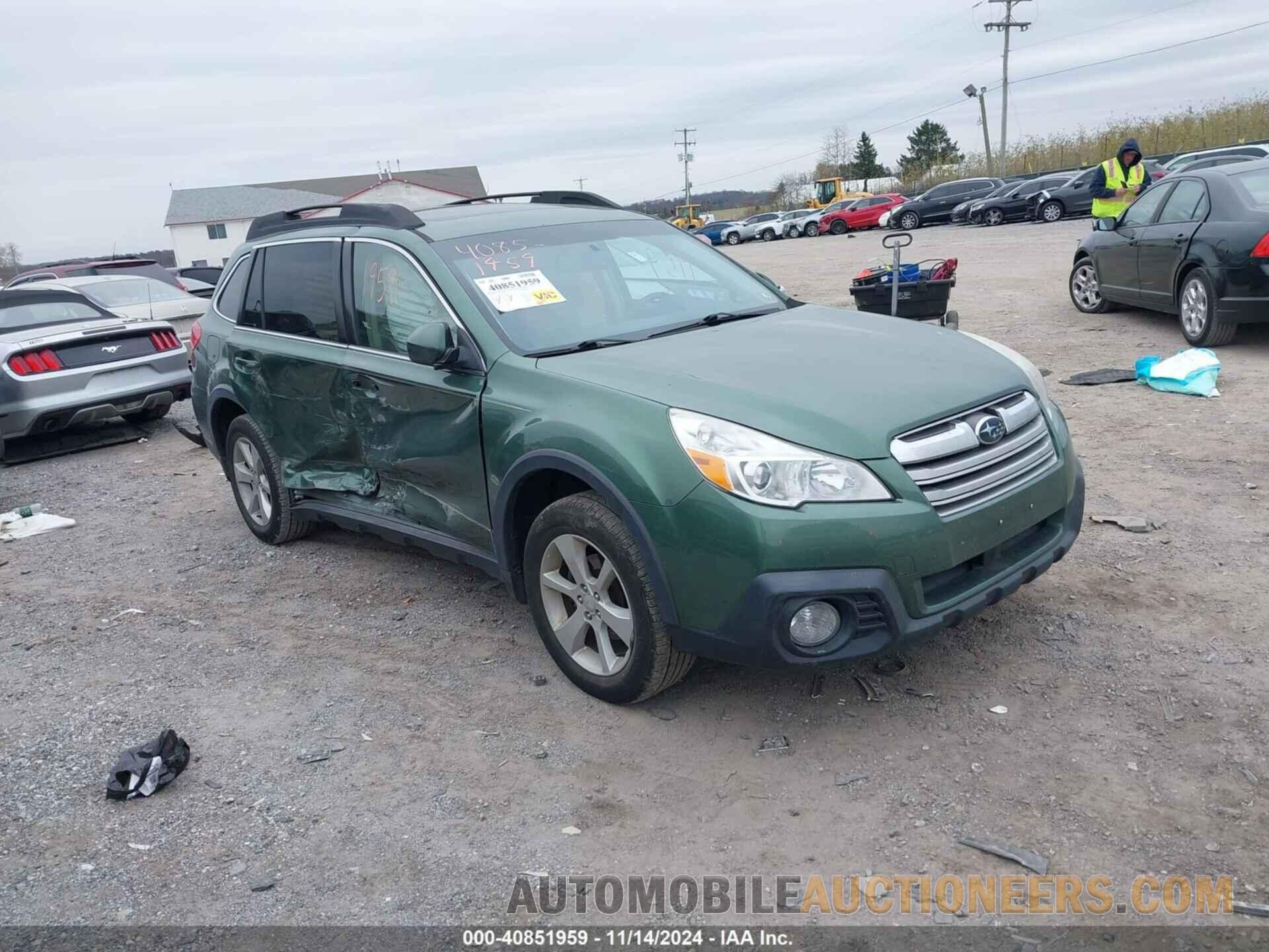 4S4BRBGC9D3216293 SUBARU OUTBACK 2013