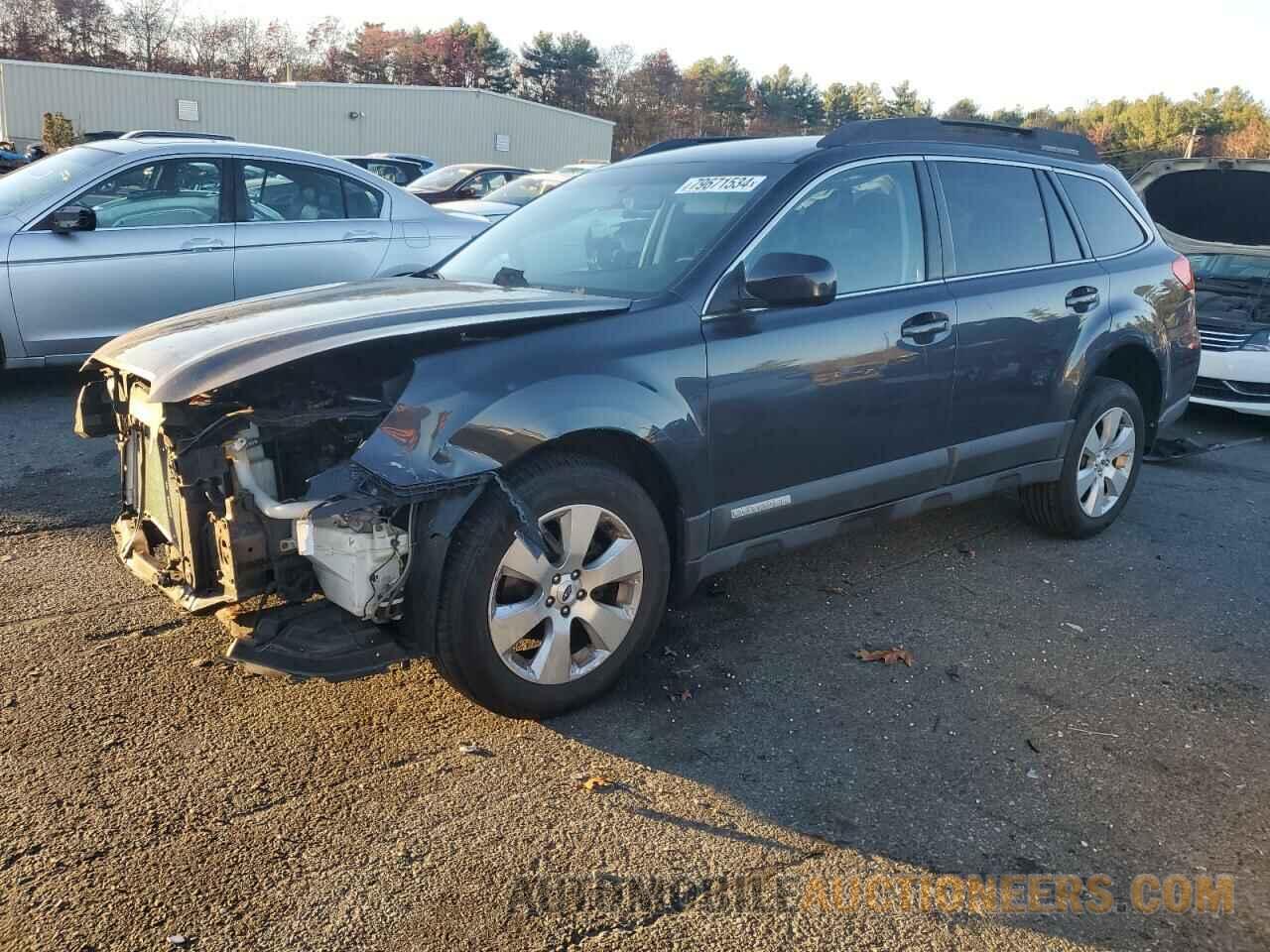 4S4BRBJC7C3285233 SUBARU OUTBACK 2012