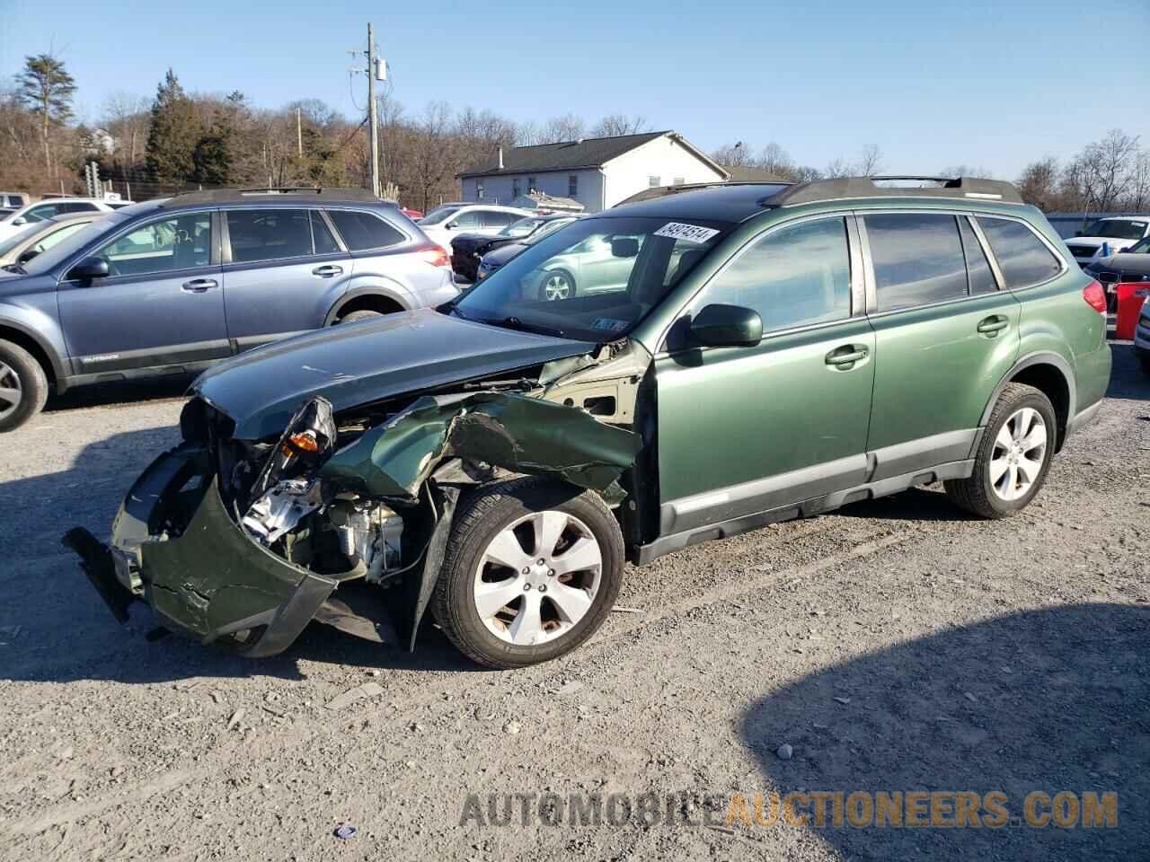 4S4BRBKC0B3344507 SUBARU OUTBACK 2011