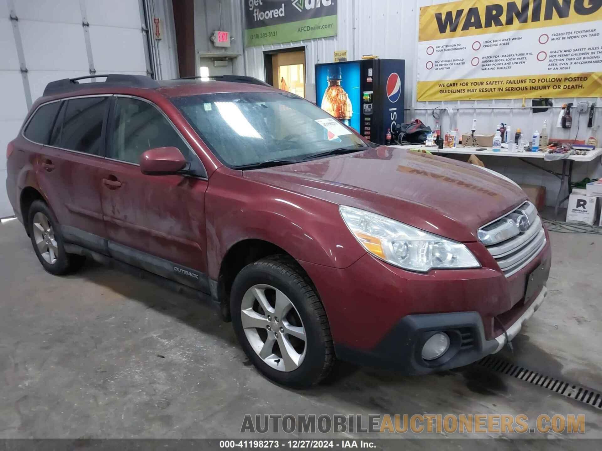 4S4BRBLC5E3320240 SUBARU OUTBACK 2014