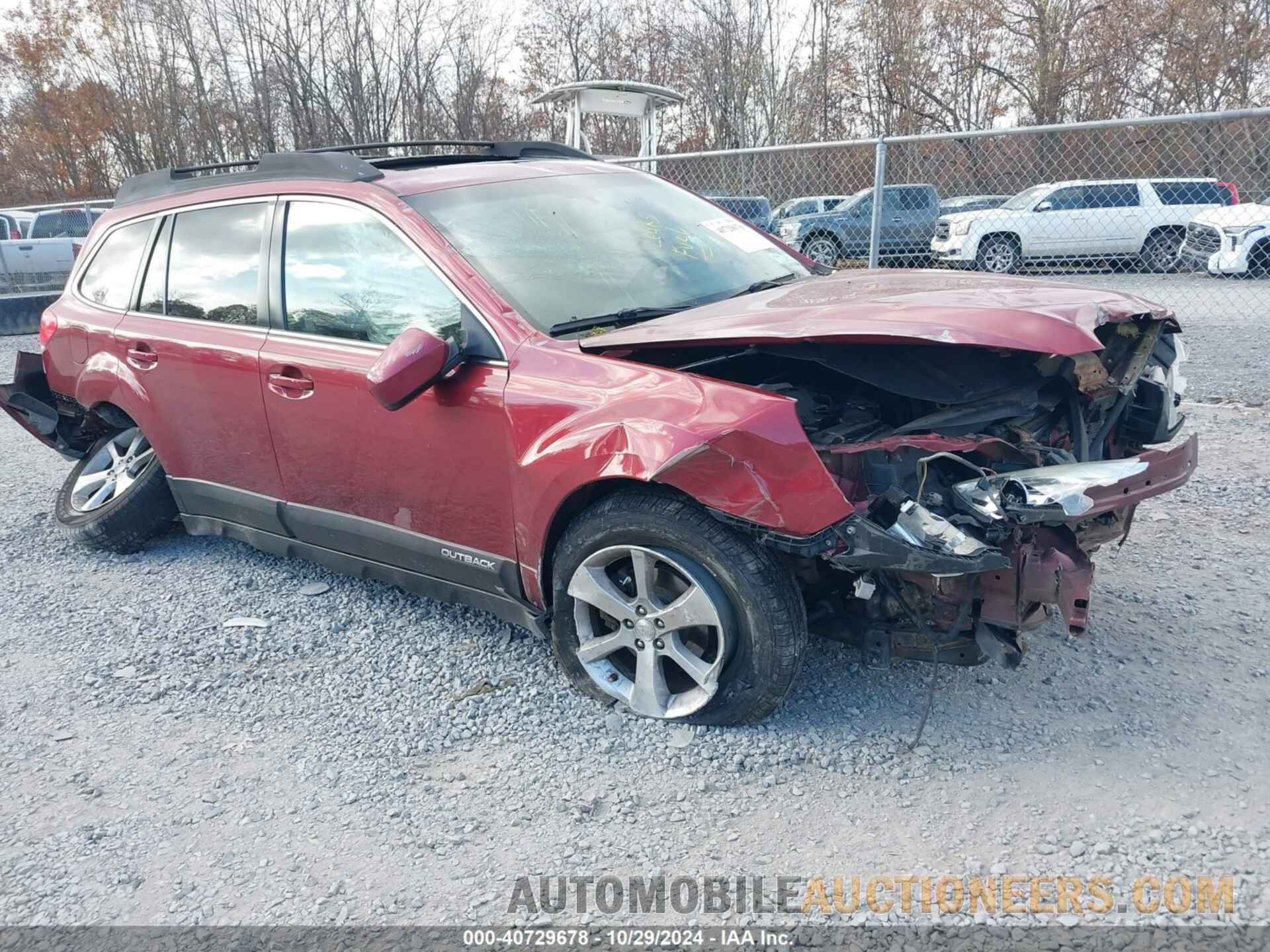 4S4BRBPC6D3254886 SUBARU OUTBACK 2013