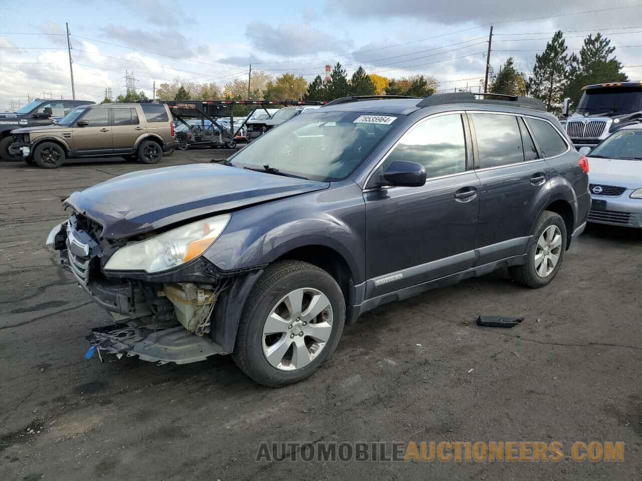 4S4BRCCC0C3280507 SUBARU OUTBACK 2012