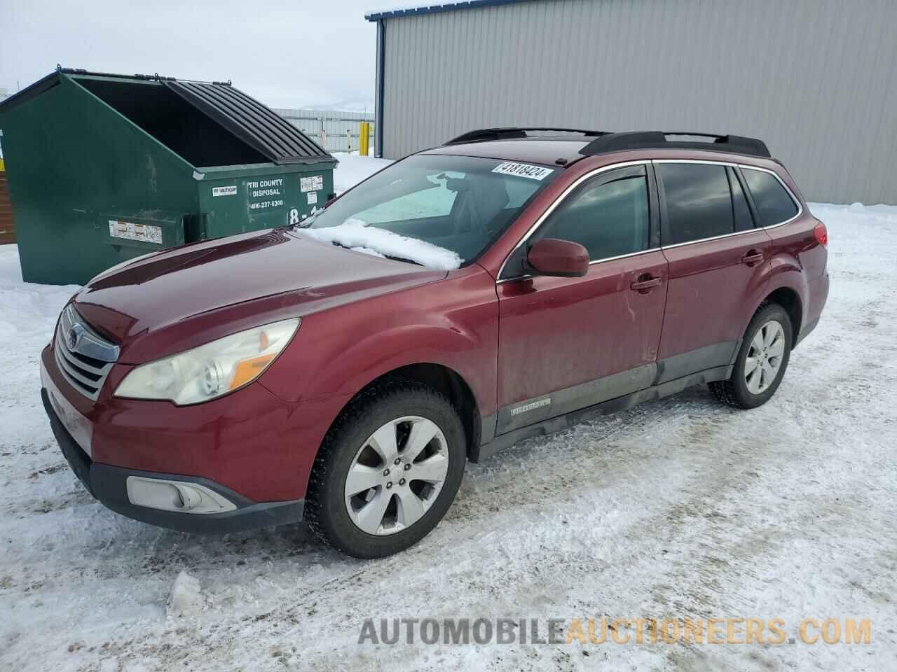 4S4BRCCC1B3317501 SUBARU OUTBACK 2011