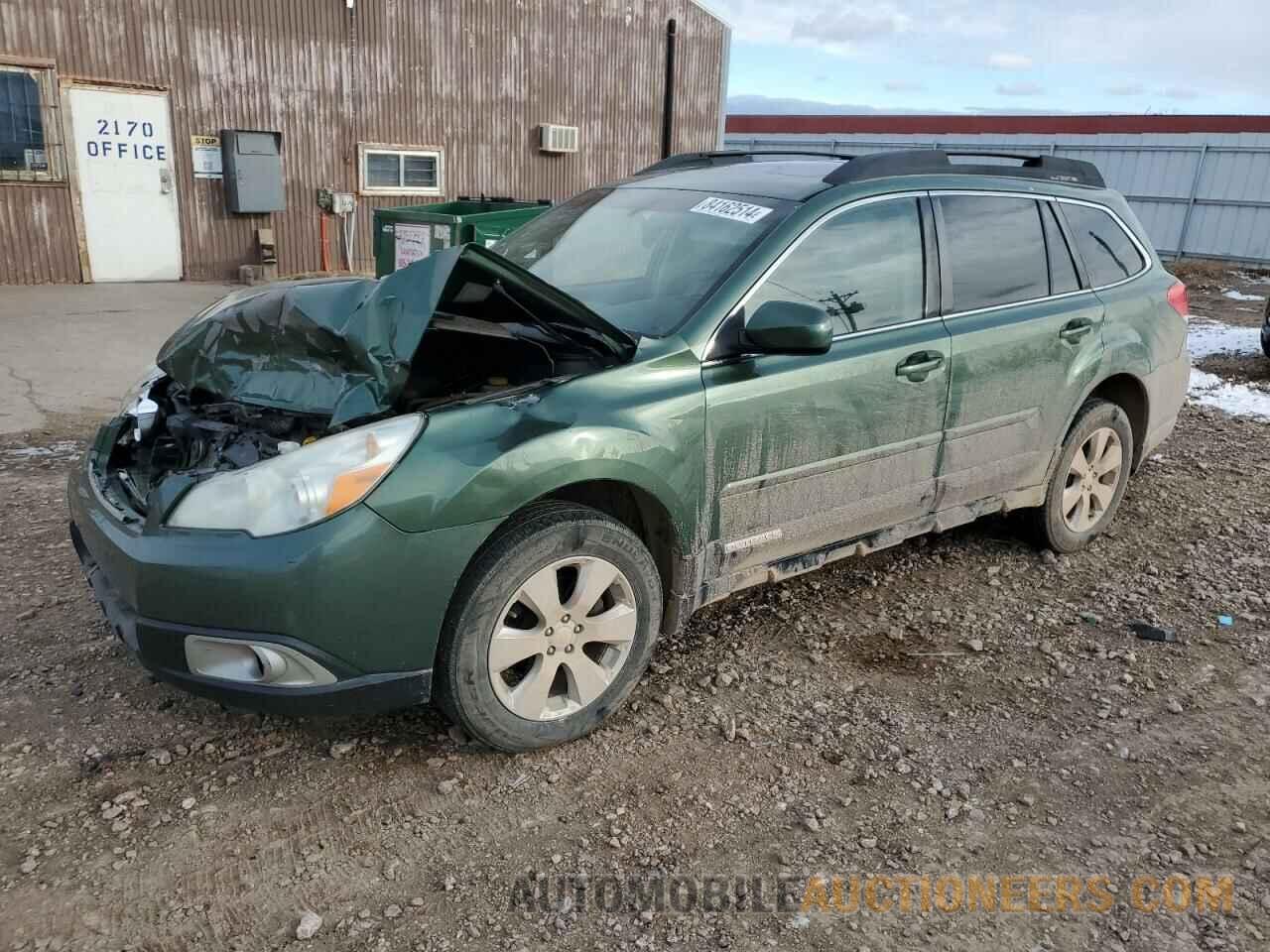 4S4BRCGC7C3238345 SUBARU OUTBACK 2012