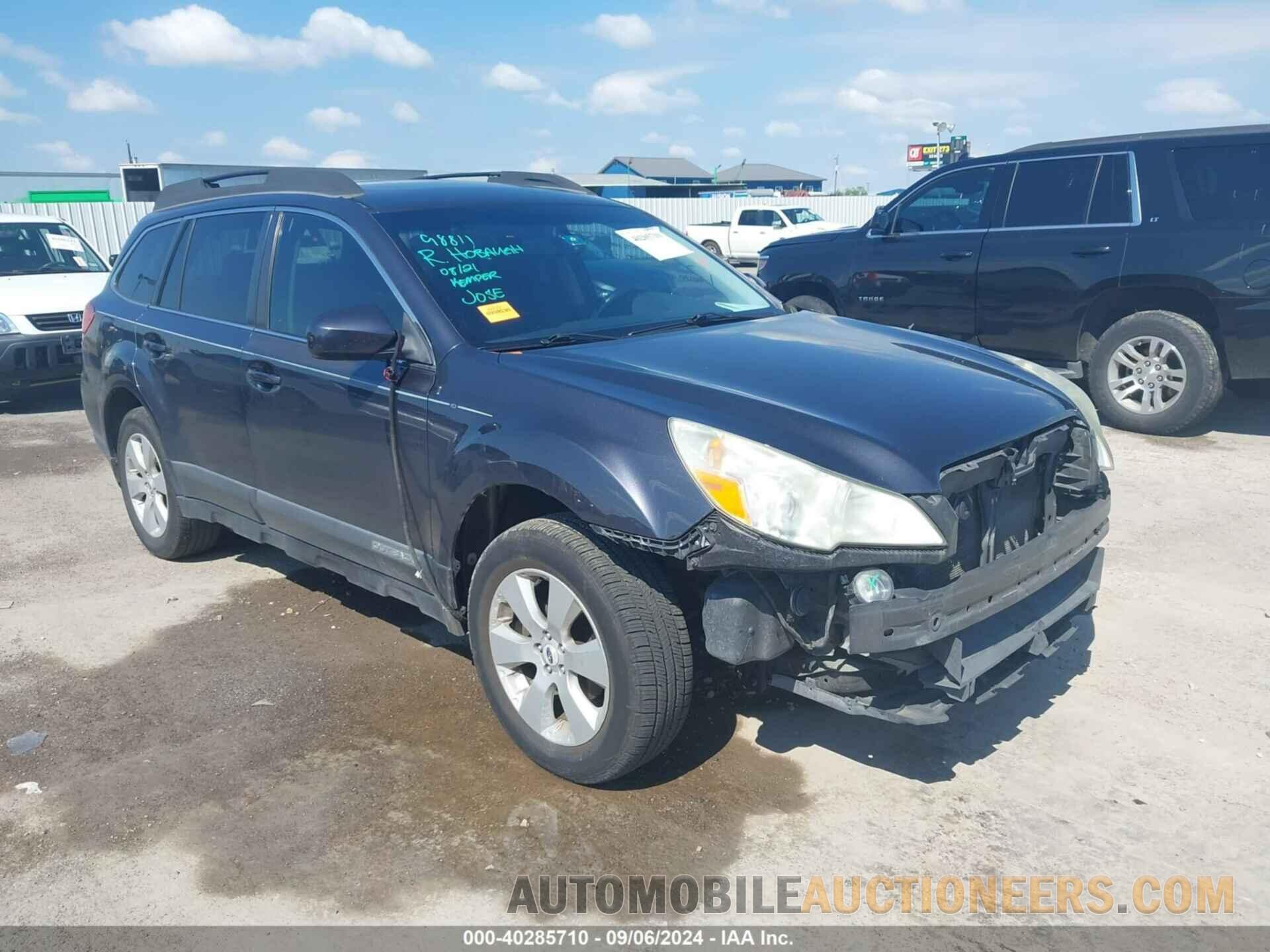 4S4BRCKC2C3266867 SUBARU OUTBACK 2012