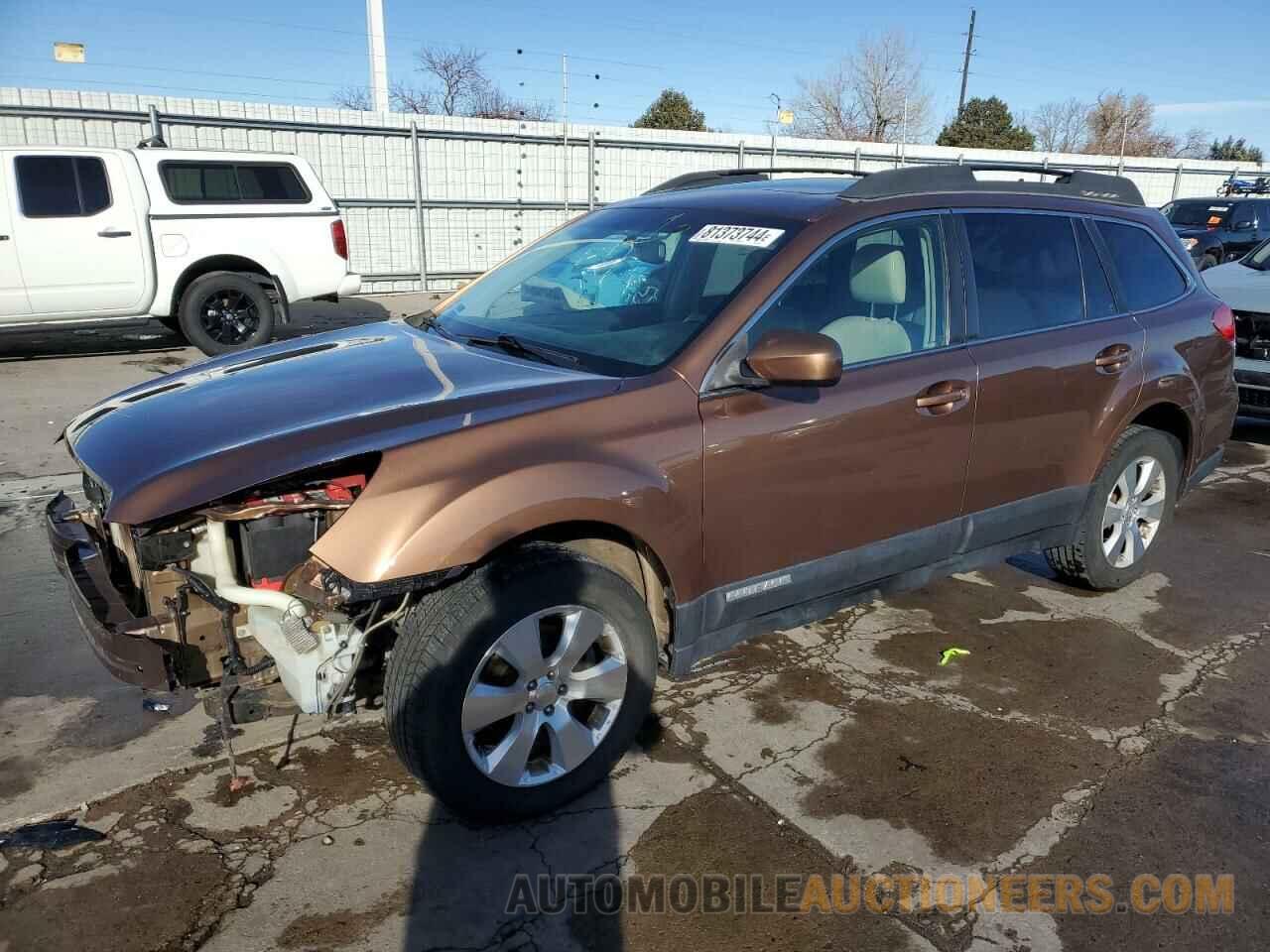 4S4BRDLC6B2392030 SUBARU OUTBACK 2011