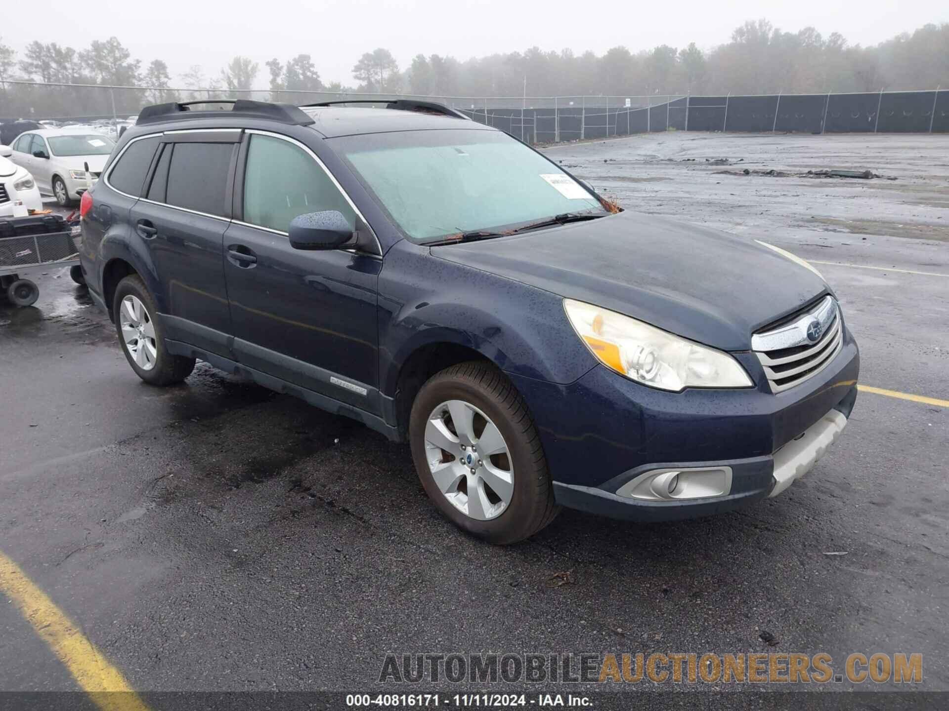 4S4BRDLC9C2232709 SUBARU OUTBACK 2012