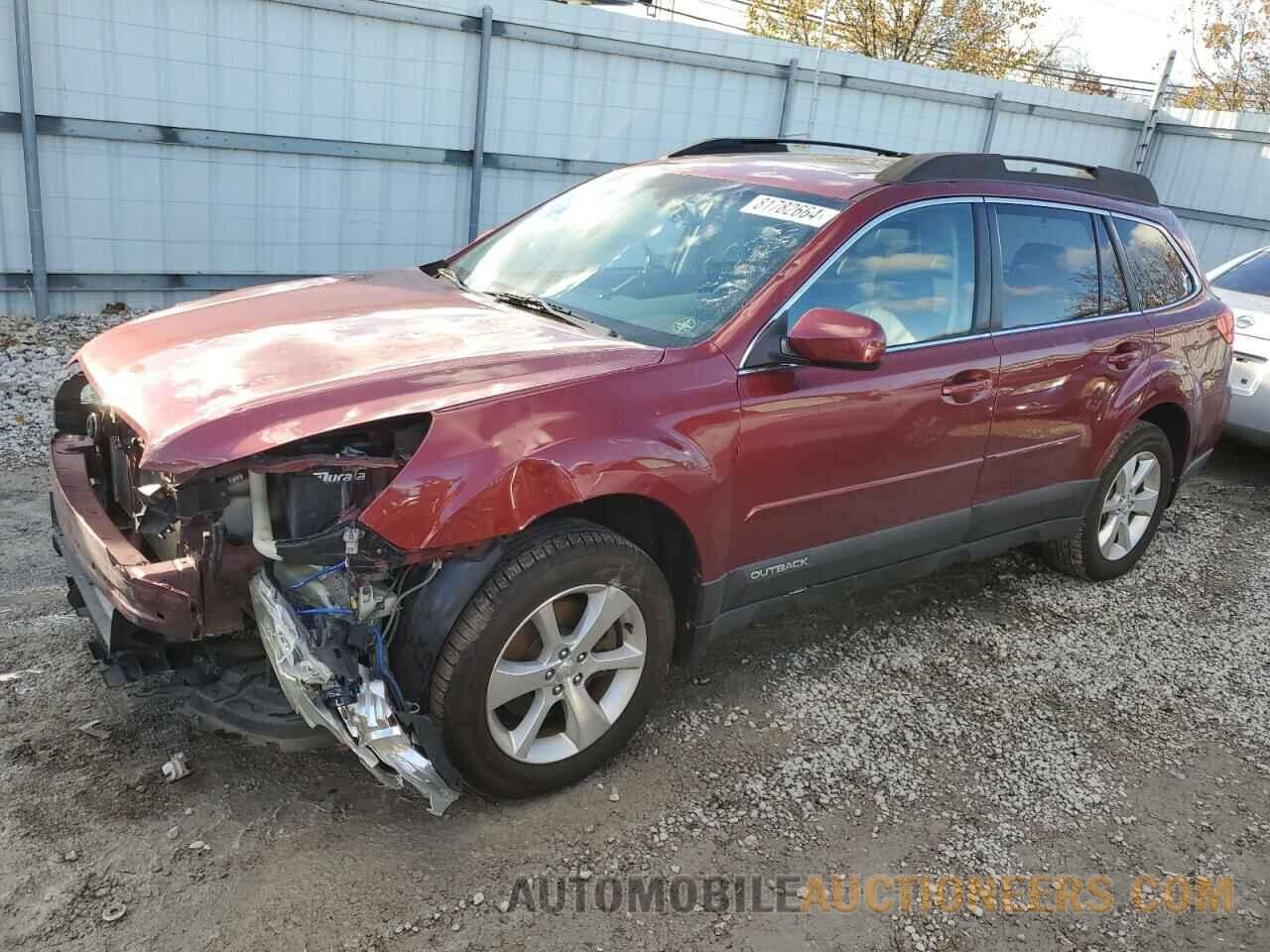 4S4BRDPC2D2245216 SUBARU OUTBACK 2013