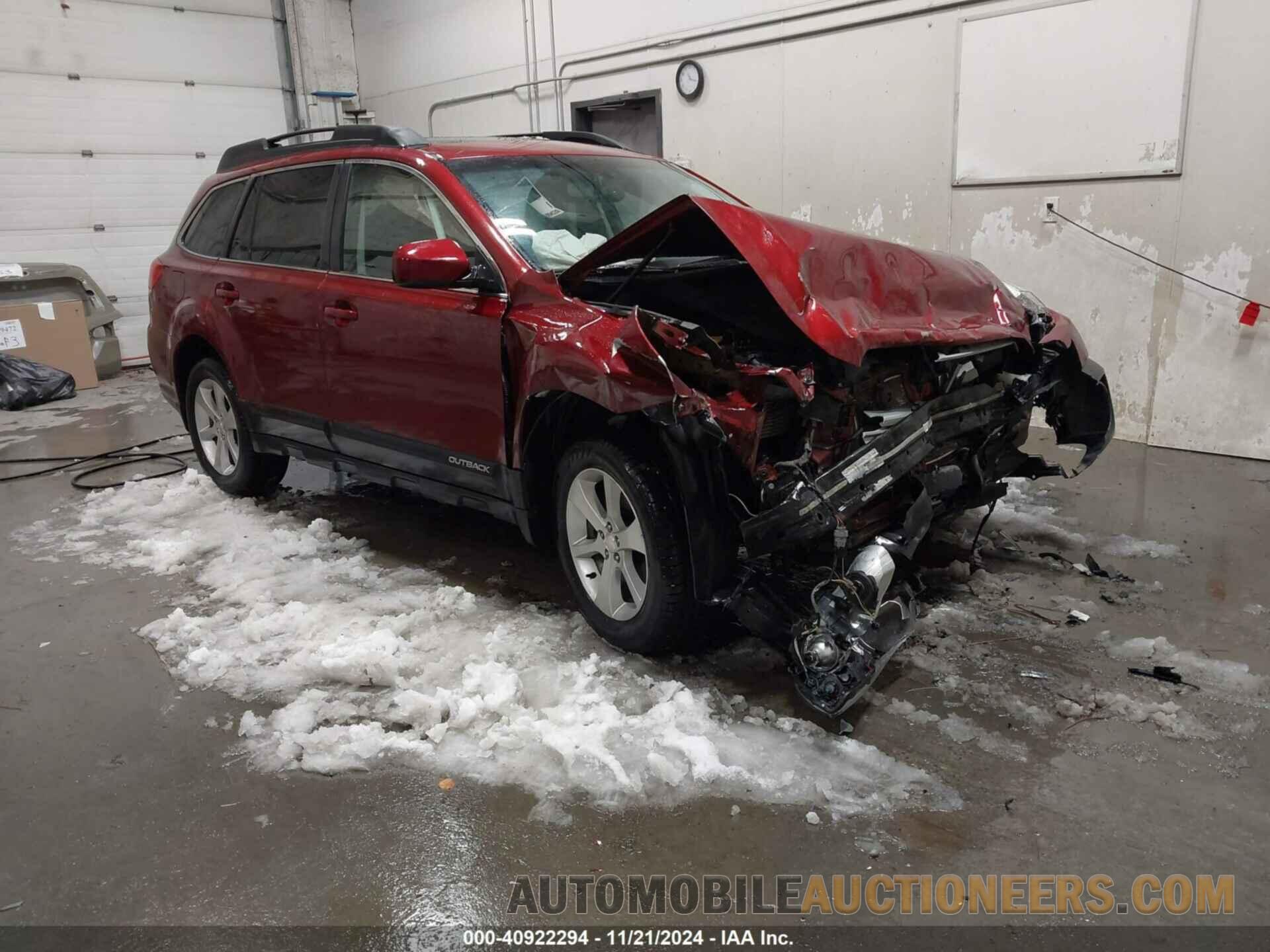 4S4BRDPC9D2274020 SUBARU OUTBACK 2013