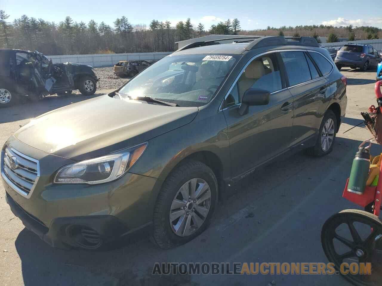 4S4BSAAC9H3332039 SUBARU OUTBACK 2017