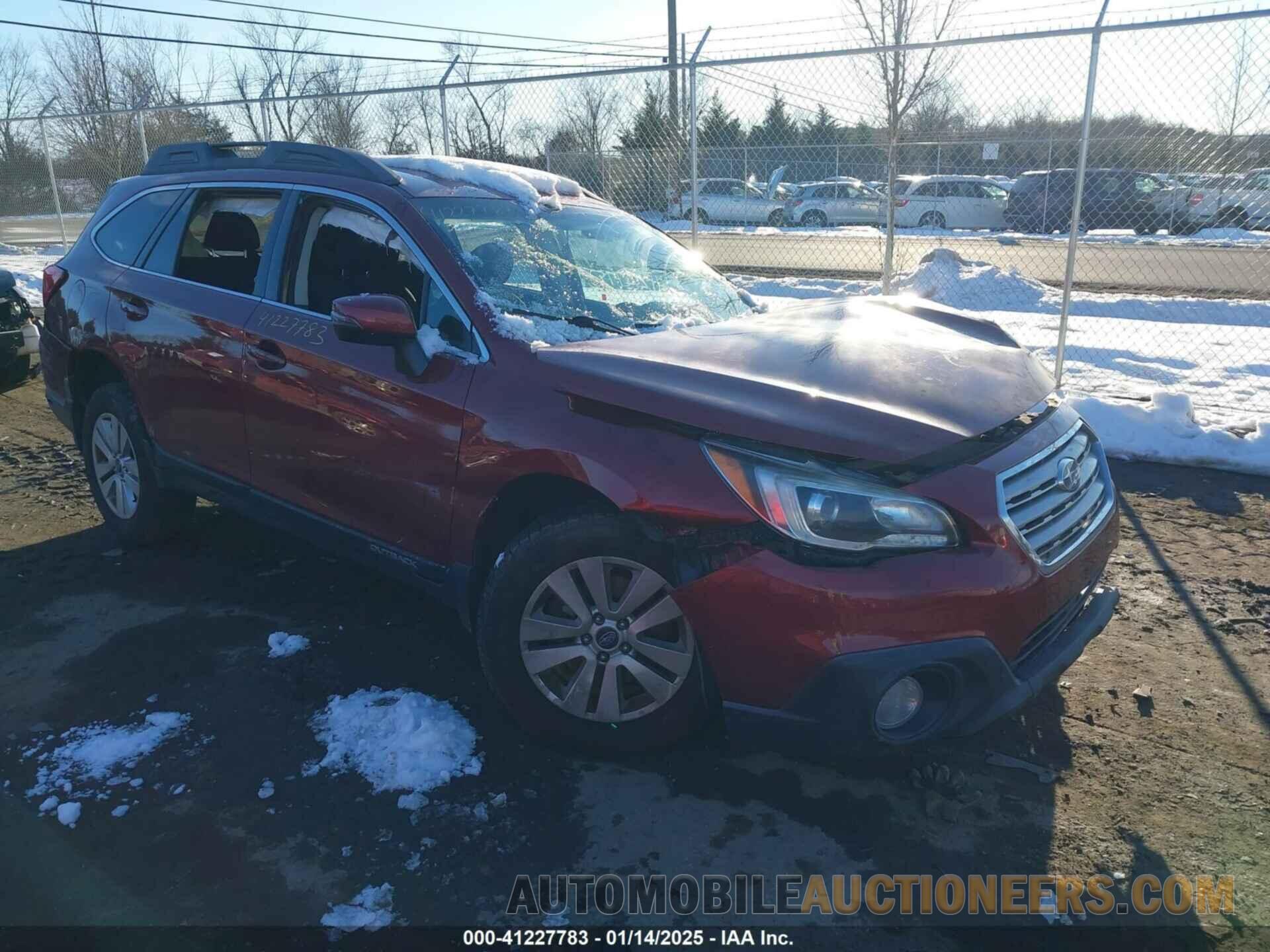 4S4BSAFC0G3335032 SUBARU OUTBACK 2016