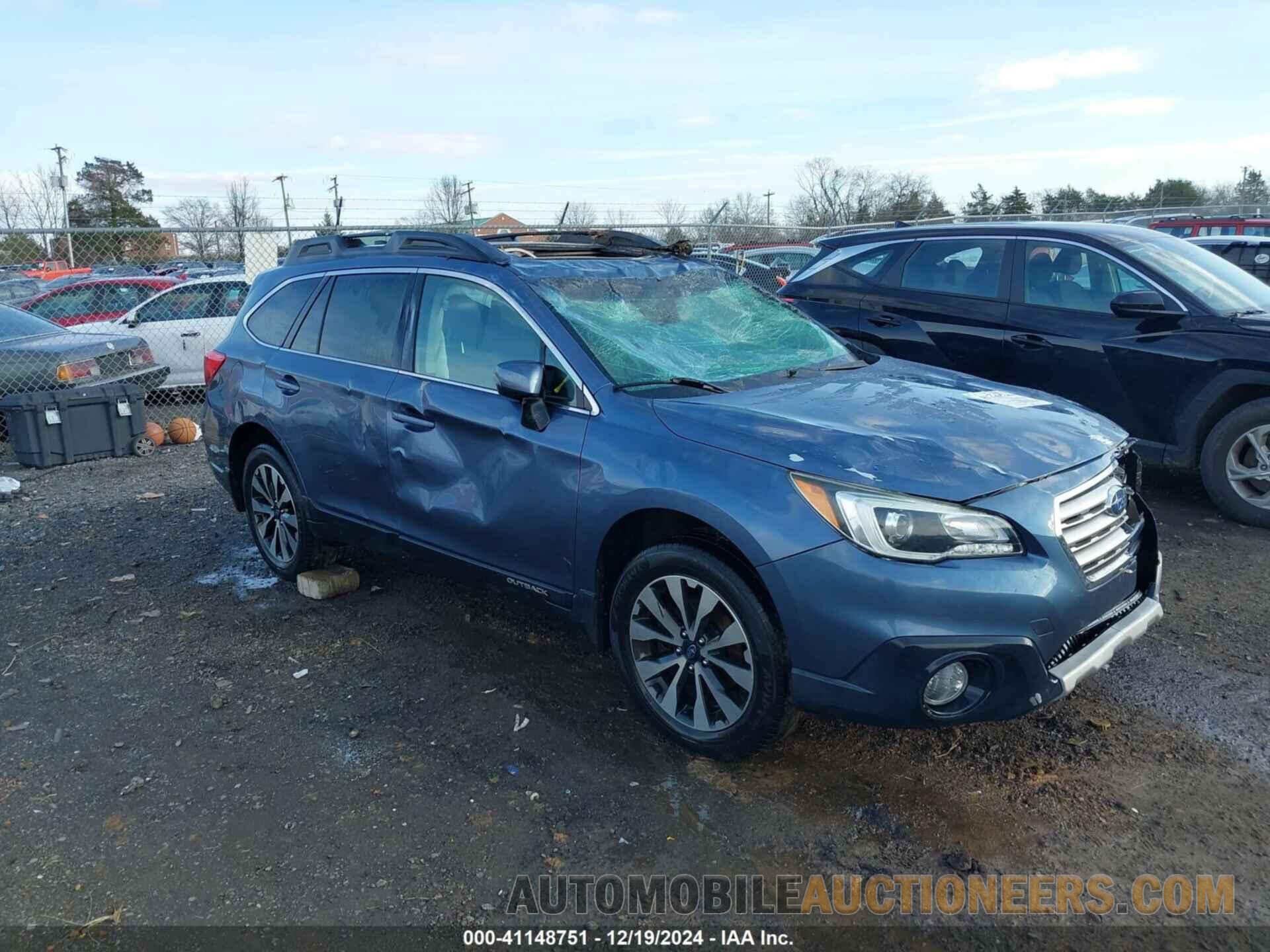 4S4BSANC7G3278149 SUBARU OUTBACK 2016