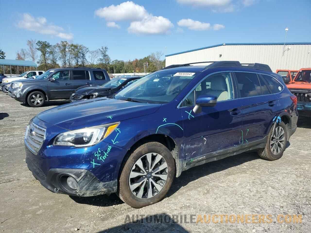 4S4BSBNC0F3344903 SUBARU OUTBACK 2015