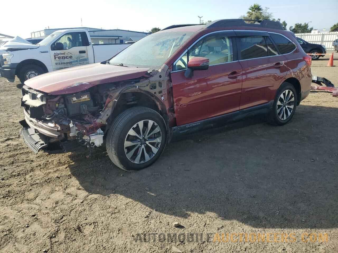 4S4BSENC3F3327966 SUBARU OUTBACK 2015