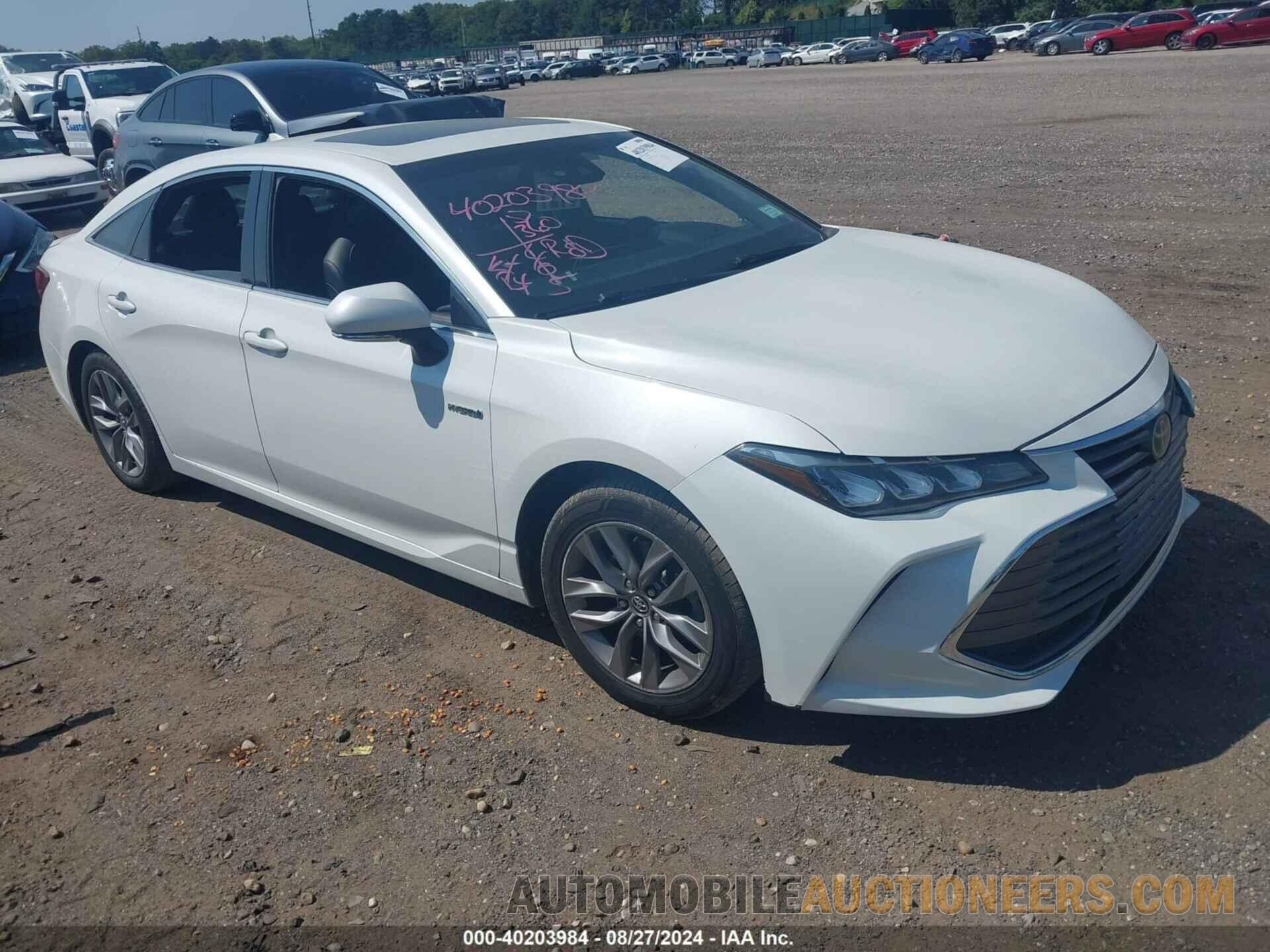 4T1A21FB4LU014120 TOYOTA AVALON HYBRID 2020