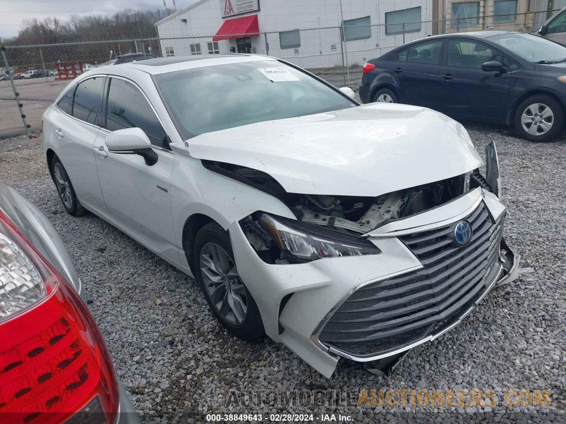 4T1A21FB4LU015669 TOYOTA AVALON HYBRID 2020