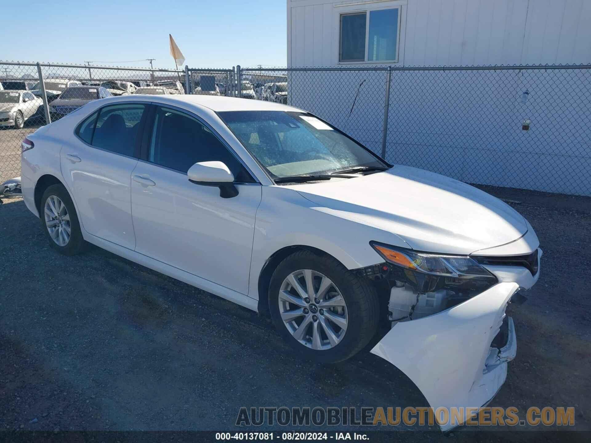 4T1B11HK0KU187894 TOYOTA CAMRY 2019