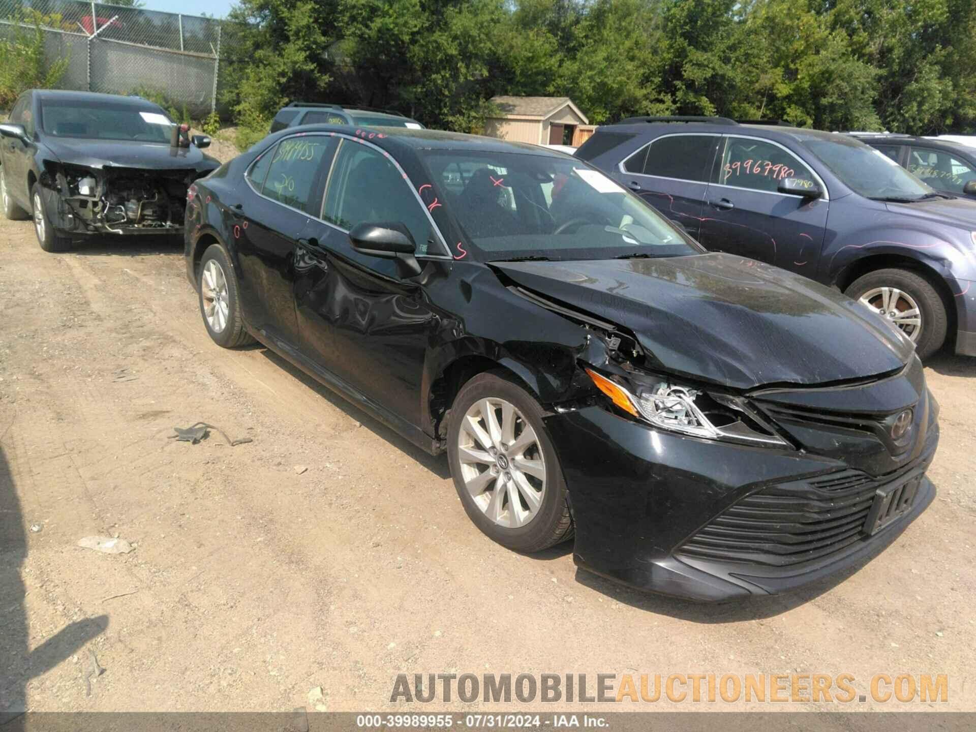 4T1B11HK0KU215399 TOYOTA CAMRY 2019