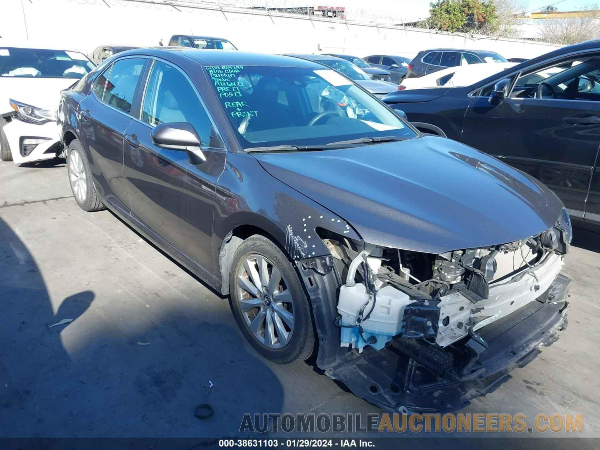 4T1B11HK0KU270421 TOYOTA CAMRY 2019