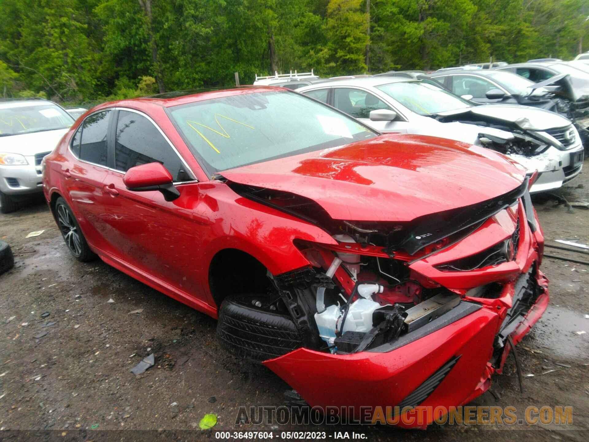 4T1B11HK0KU292872 TOYOTA CAMRY 2019