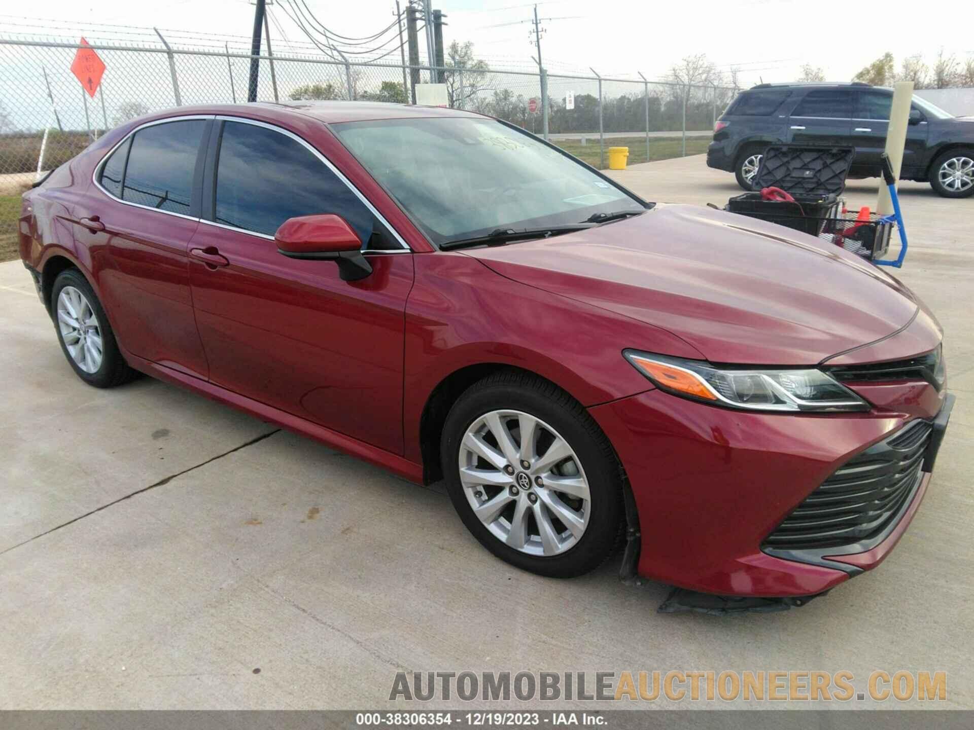 4T1B11HK0KU684895 TOYOTA CAMRY 2019