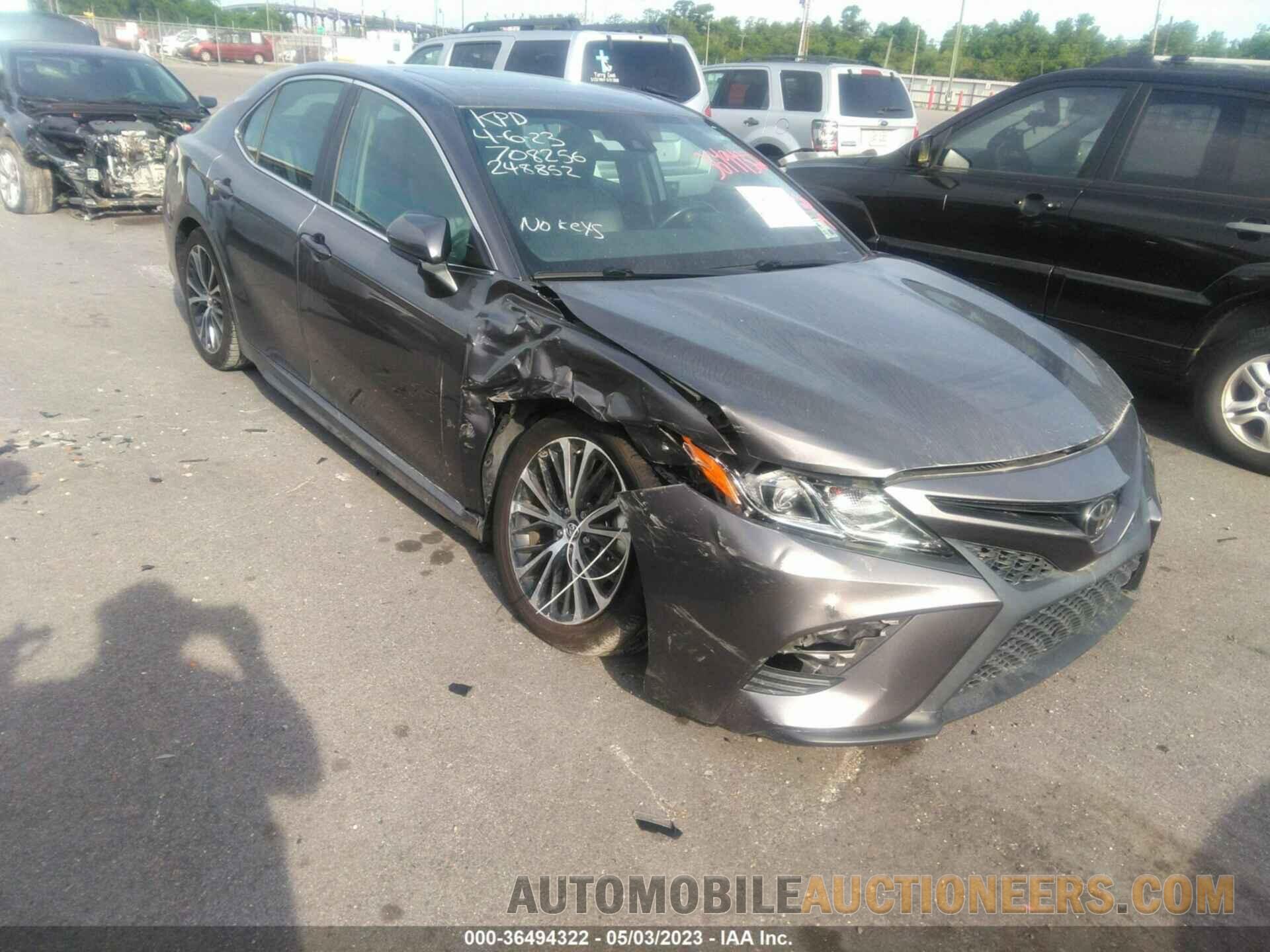 4T1B11HK0KU708256 TOYOTA CAMRY 2019