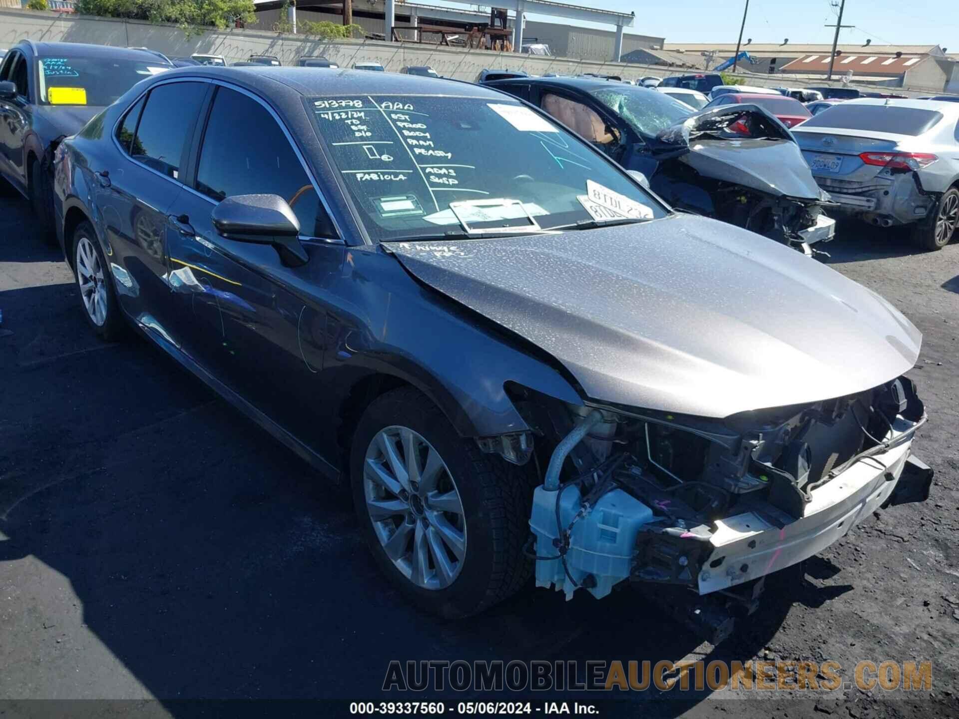 4T1B11HK0KU730449 TOYOTA CAMRY 2019