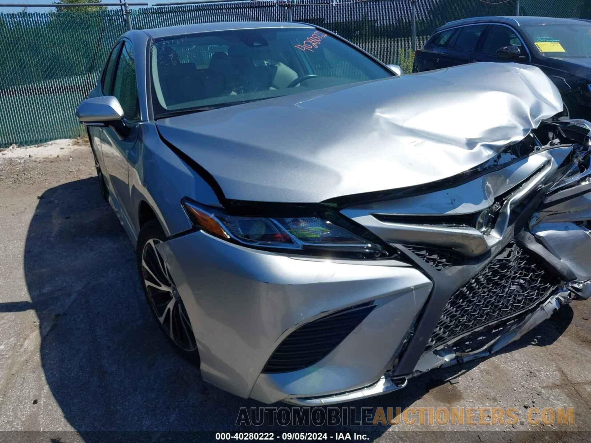 4T1B11HK0KU800192 TOYOTA CAMRY 2019