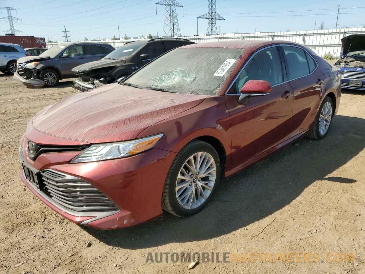 4T1B11HK0KU824301 TOYOTA CAMRY 2019