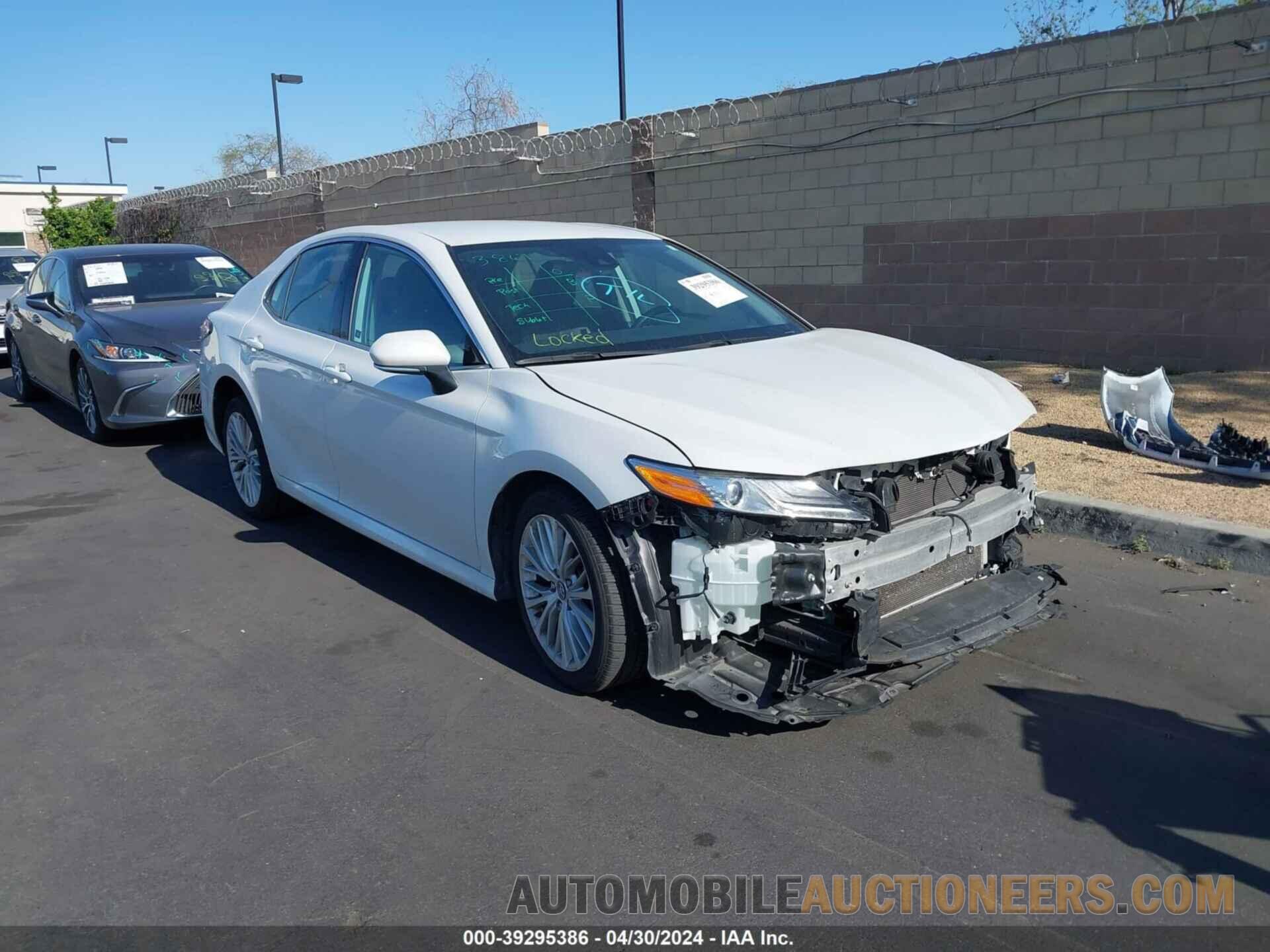 4T1B11HK0KU837212 TOYOTA CAMRY 2019