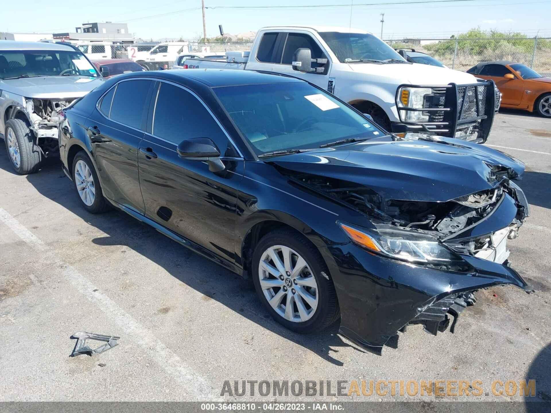 4T1B11HK0KU853829 TOYOTA CAMRY 2019