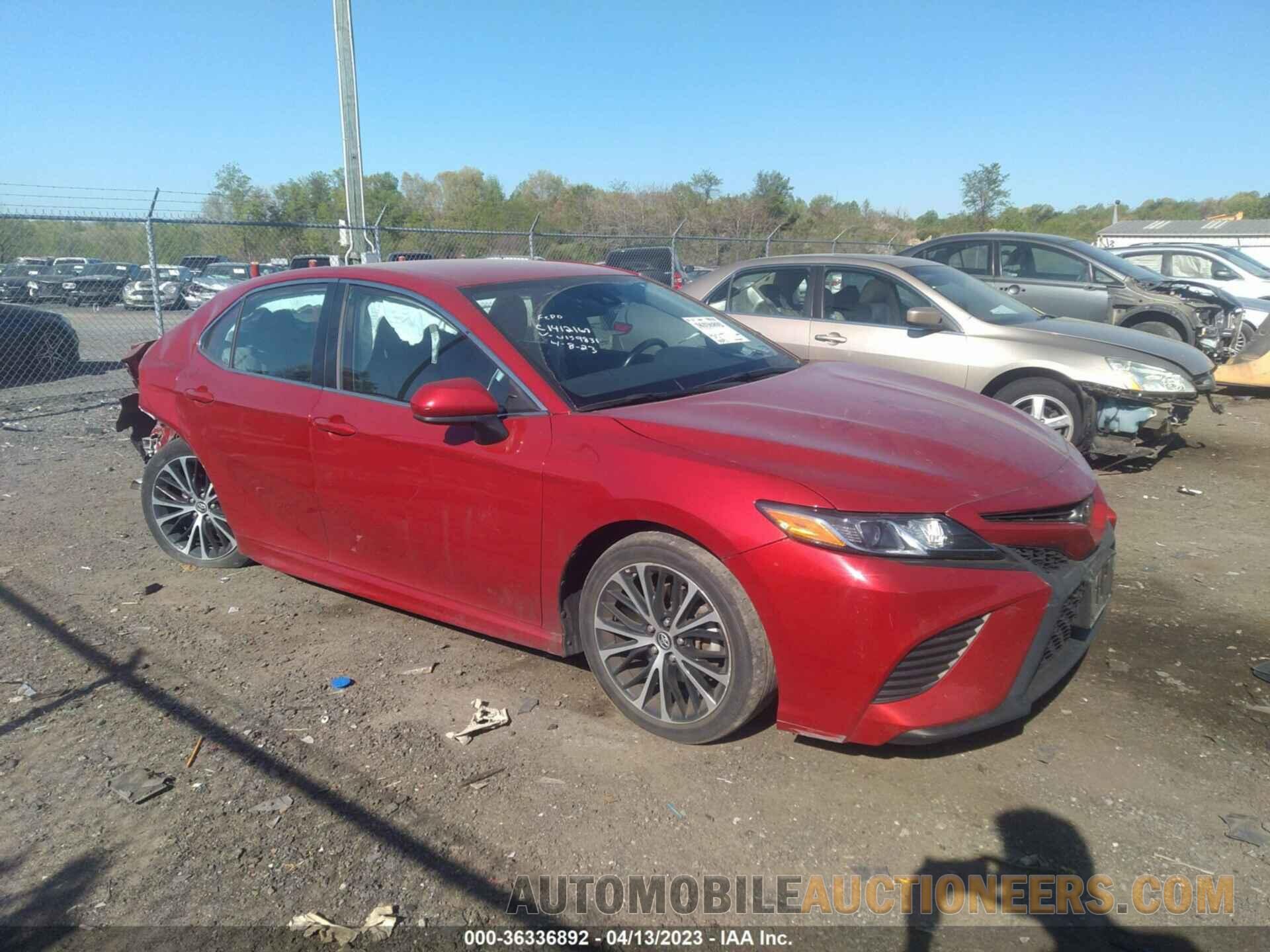 4T1B11HK1KU159831 TOYOTA CAMRY 2019