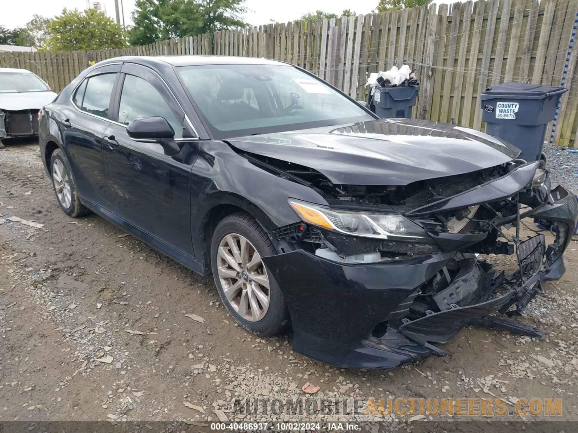 4T1B11HK1KU270153 TOYOTA CAMRY 2019