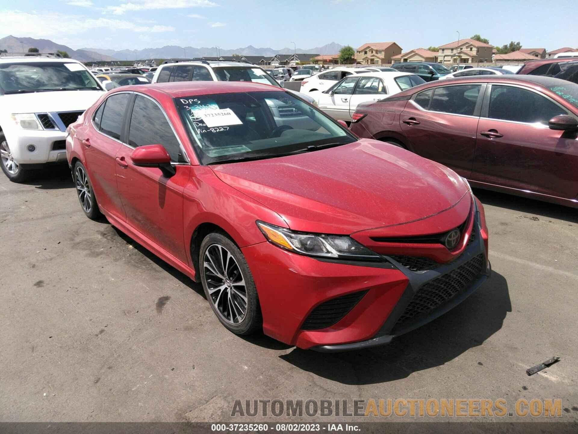 4T1B11HK1KU298227 TOYOTA CAMRY 2019