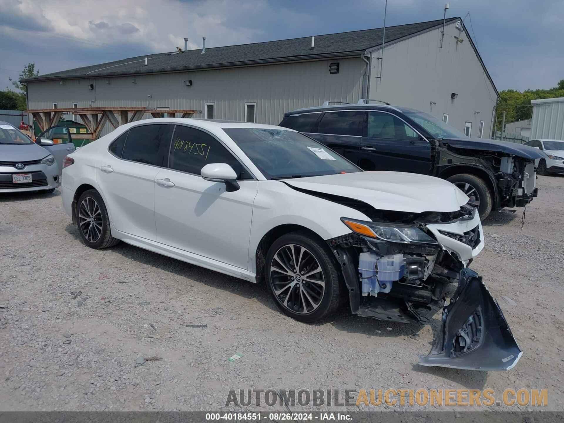 4T1B11HK1KU687904 TOYOTA CAMRY 2019