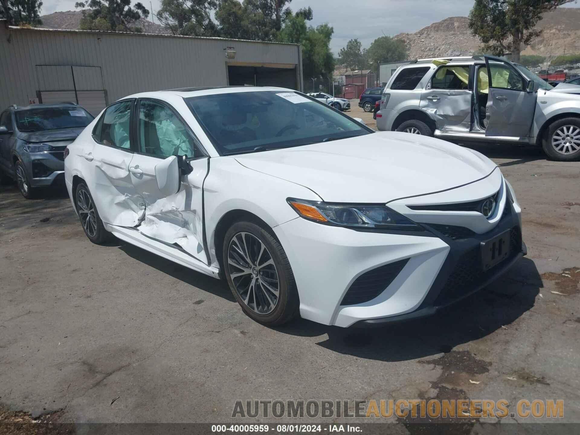 4T1B11HK1KU741721 TOYOTA CAMRY 2019