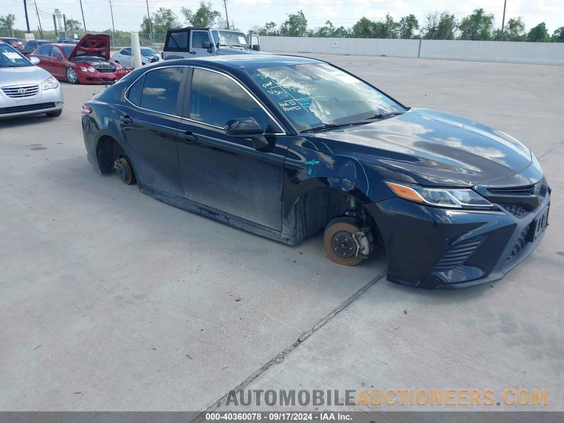 4T1B11HK1KU760012 TOYOTA CAMRY 2019