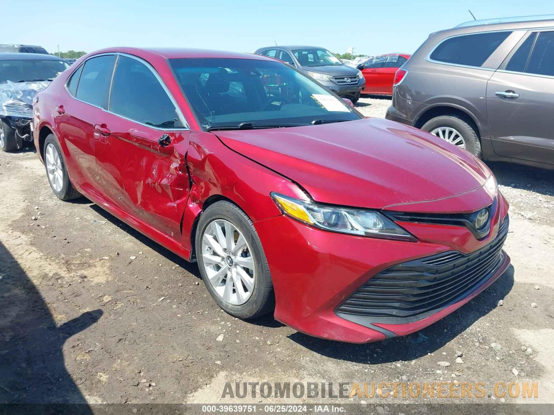 4T1B11HK1KU761774 TOYOTA CAMRY 2019