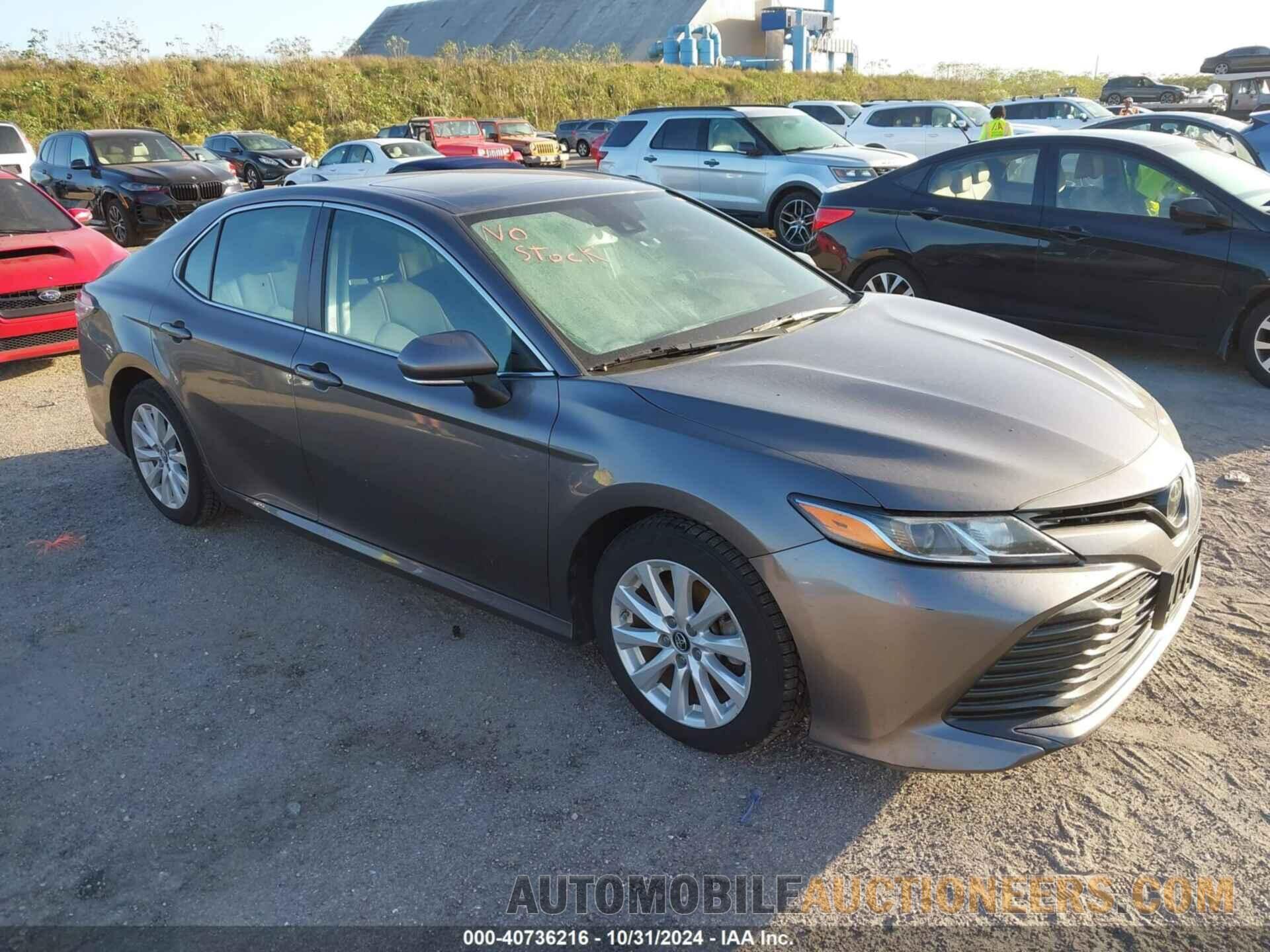 4T1B11HK1KU838546 TOYOTA CAMRY 2019