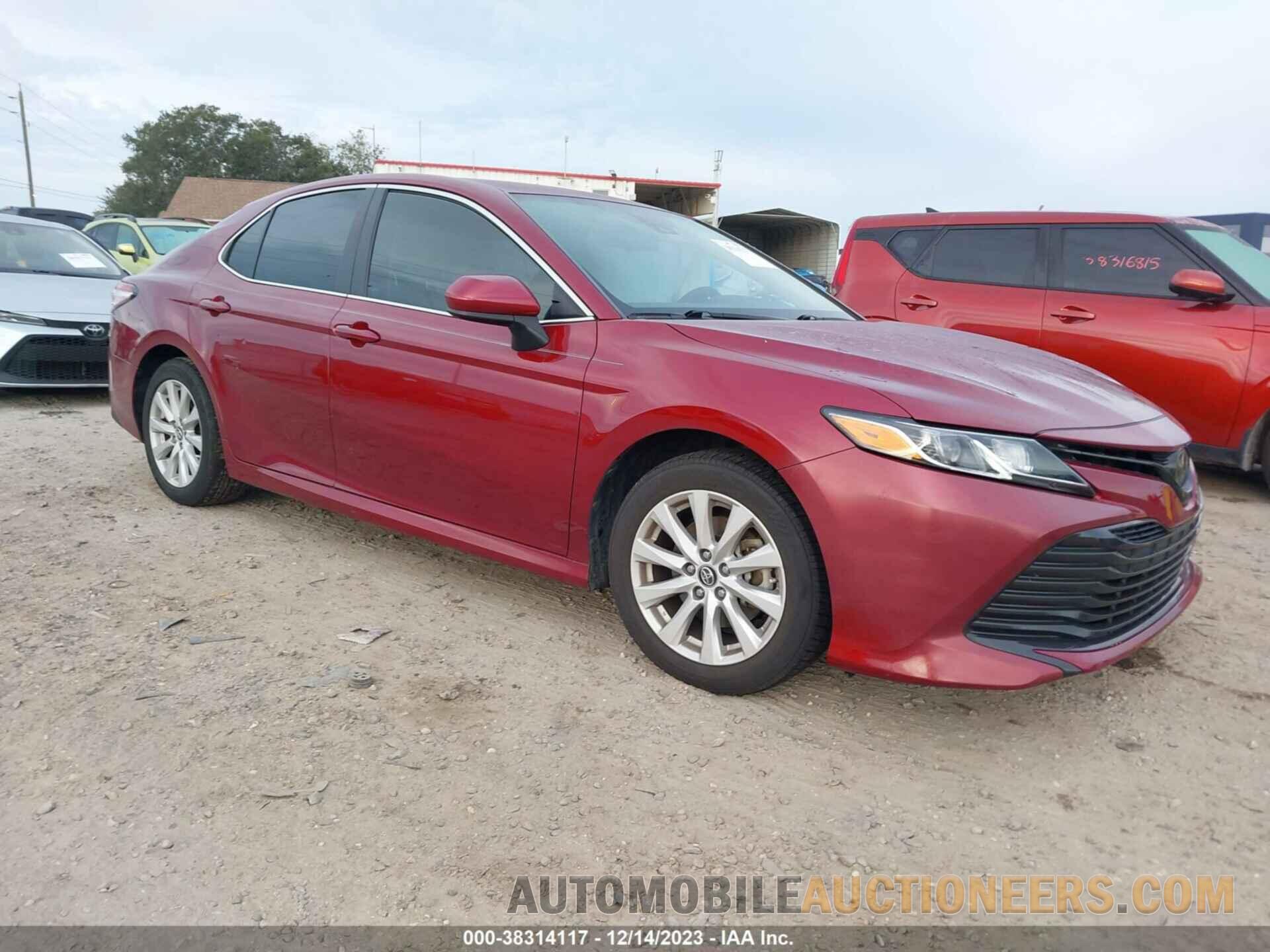 4T1B11HK1KU855041 TOYOTA CAMRY 2019