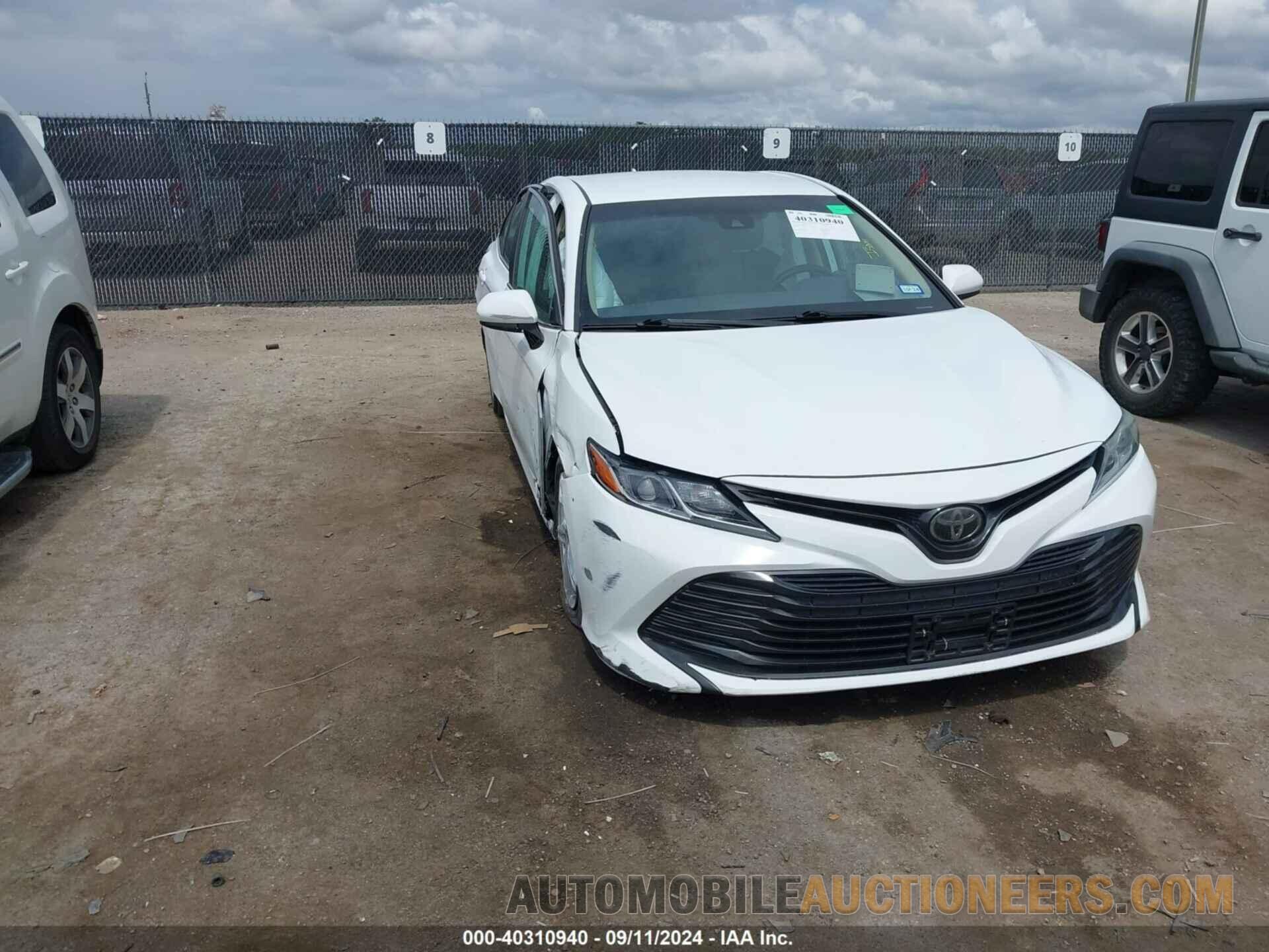 4T1B11HK2KU735152 TOYOTA CAMRY 2019