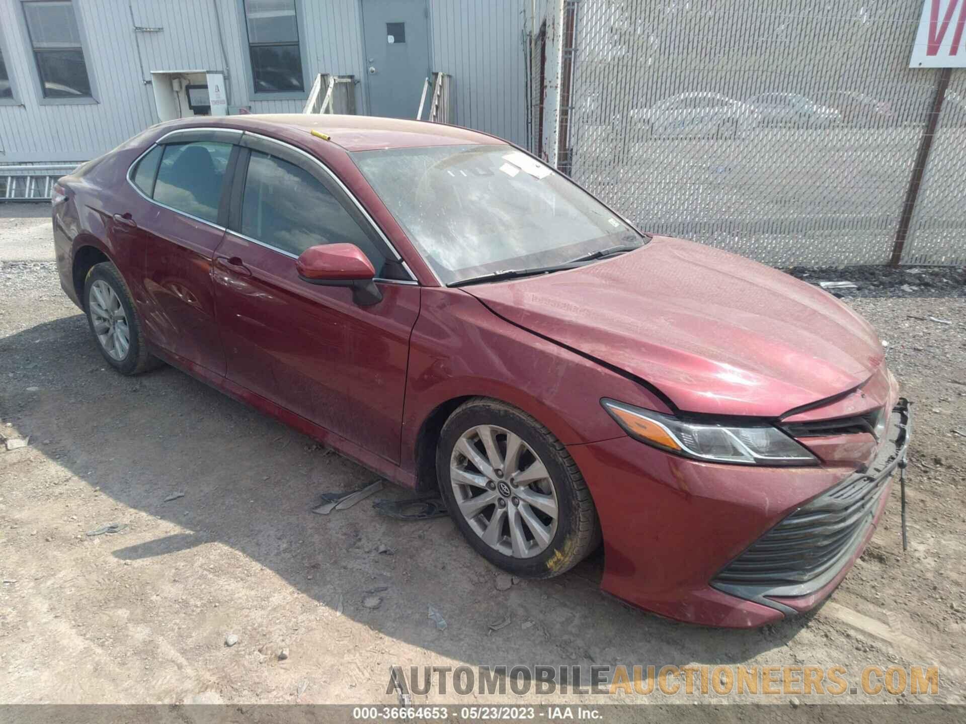 4T1B11HK2KU751111 TOYOTA CAMRY 2019