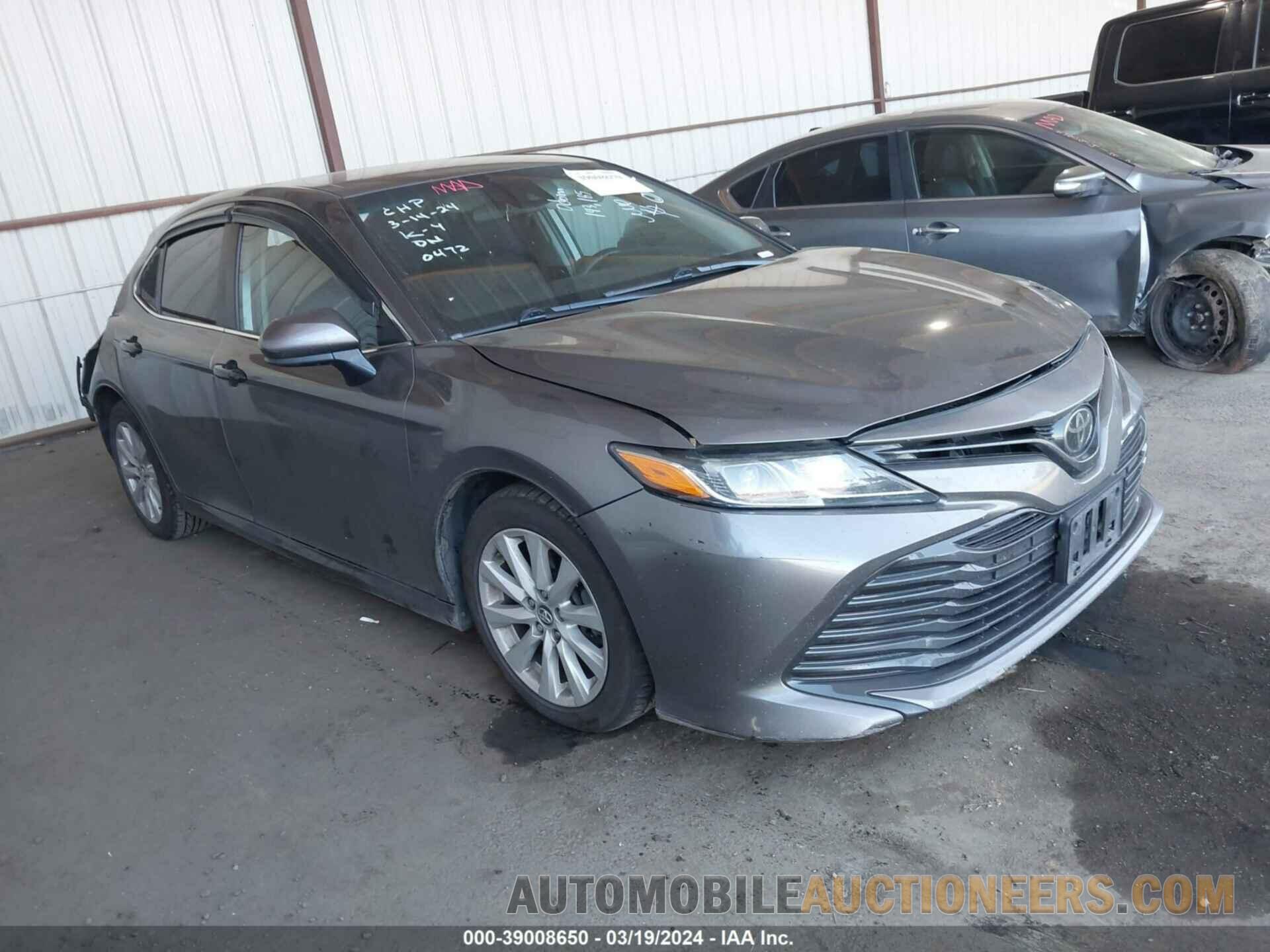 4T1B11HK2KU760472 TOYOTA CAMRY 2019