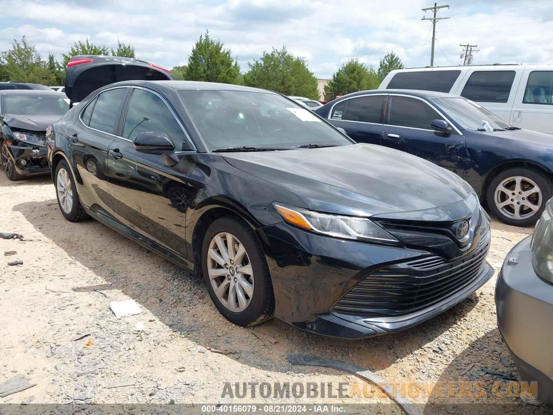 4T1B11HK2KU852844 TOYOTA CAMRY 2019