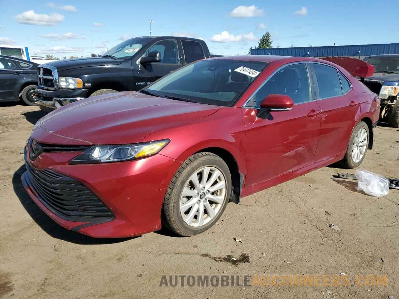 4T1B11HK3KU751280 TOYOTA CAMRY 2019