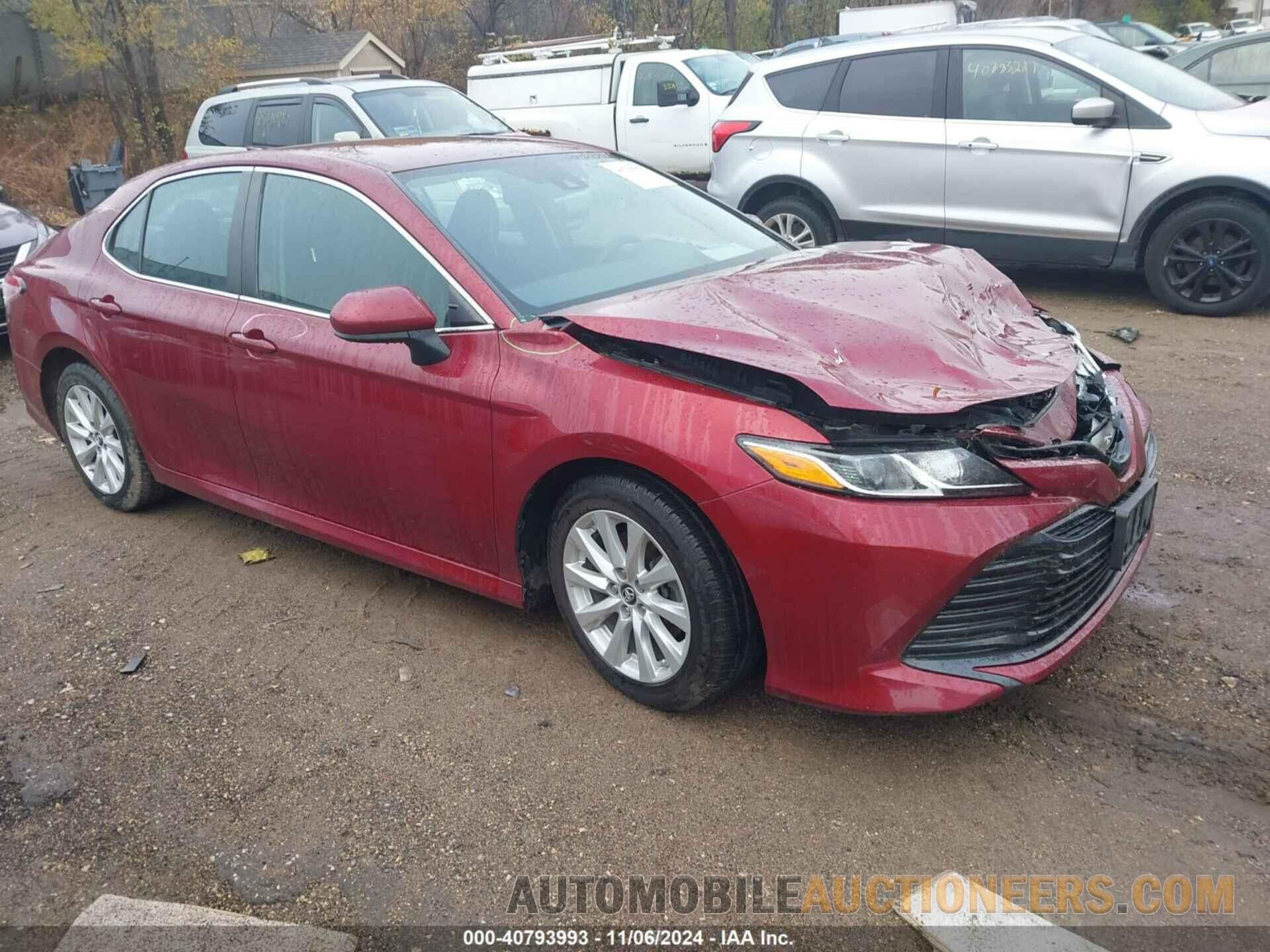 4T1B11HK3KU825989 TOYOTA CAMRY 2019