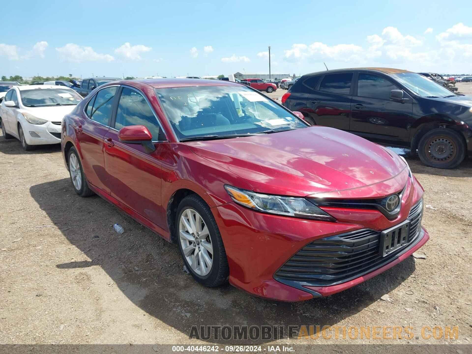 4T1B11HK3KU844025 TOYOTA CAMRY 2019