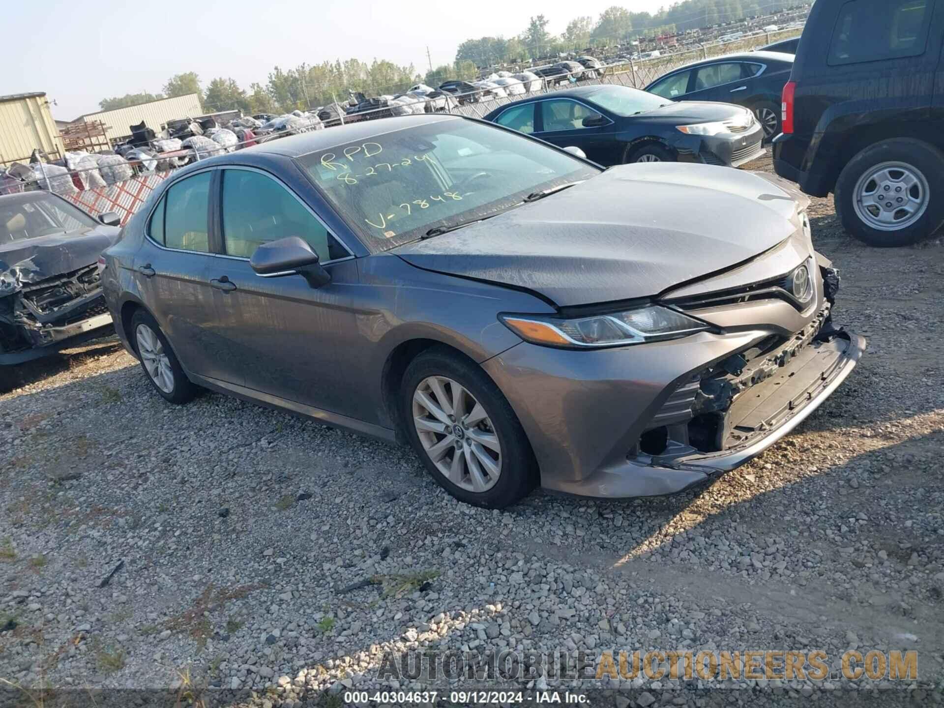 4T1B11HK4JU077848 TOYOTA CAMRY 2018