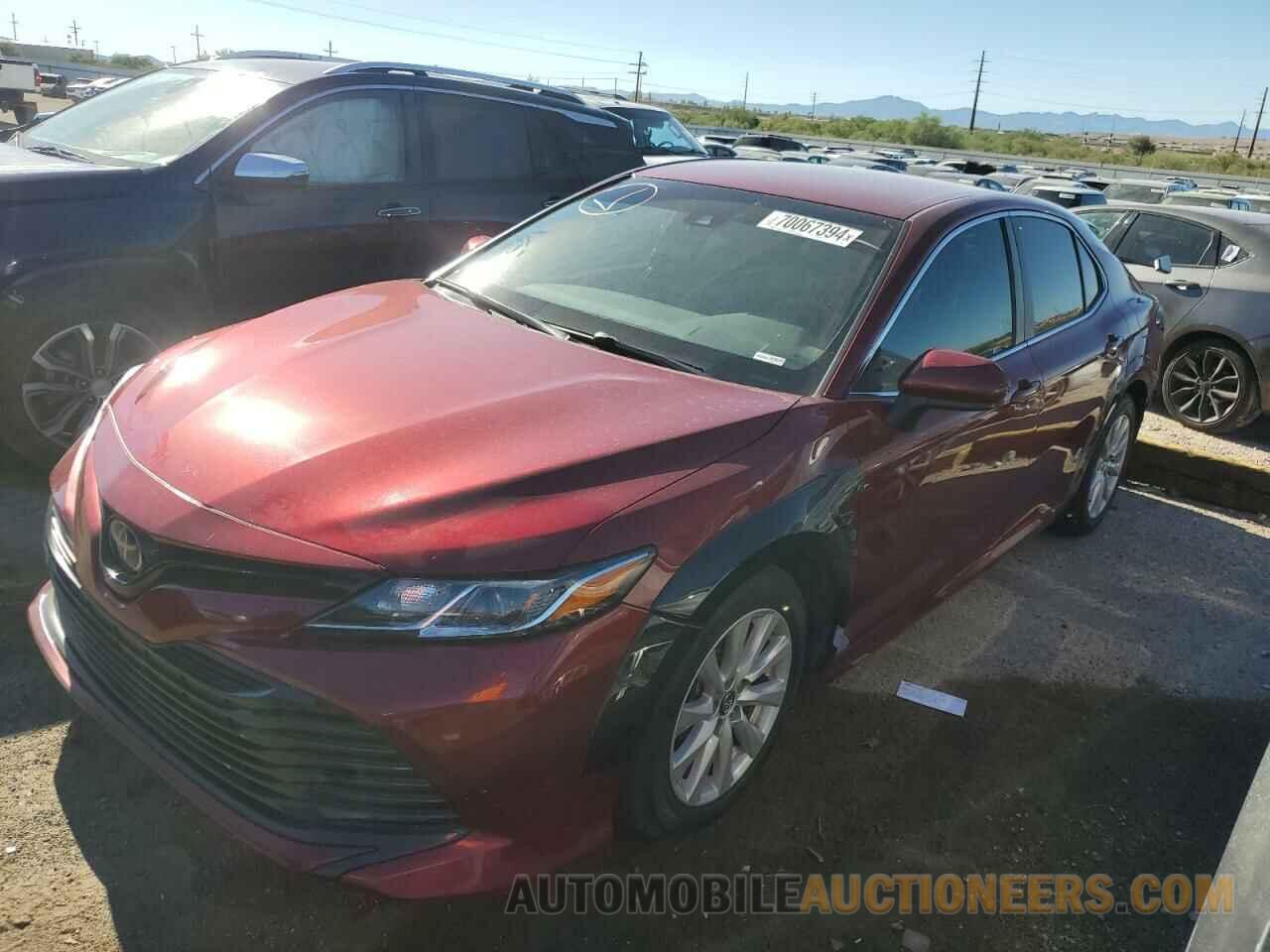 4T1B11HK4JU573796 TOYOTA CAMRY 2018