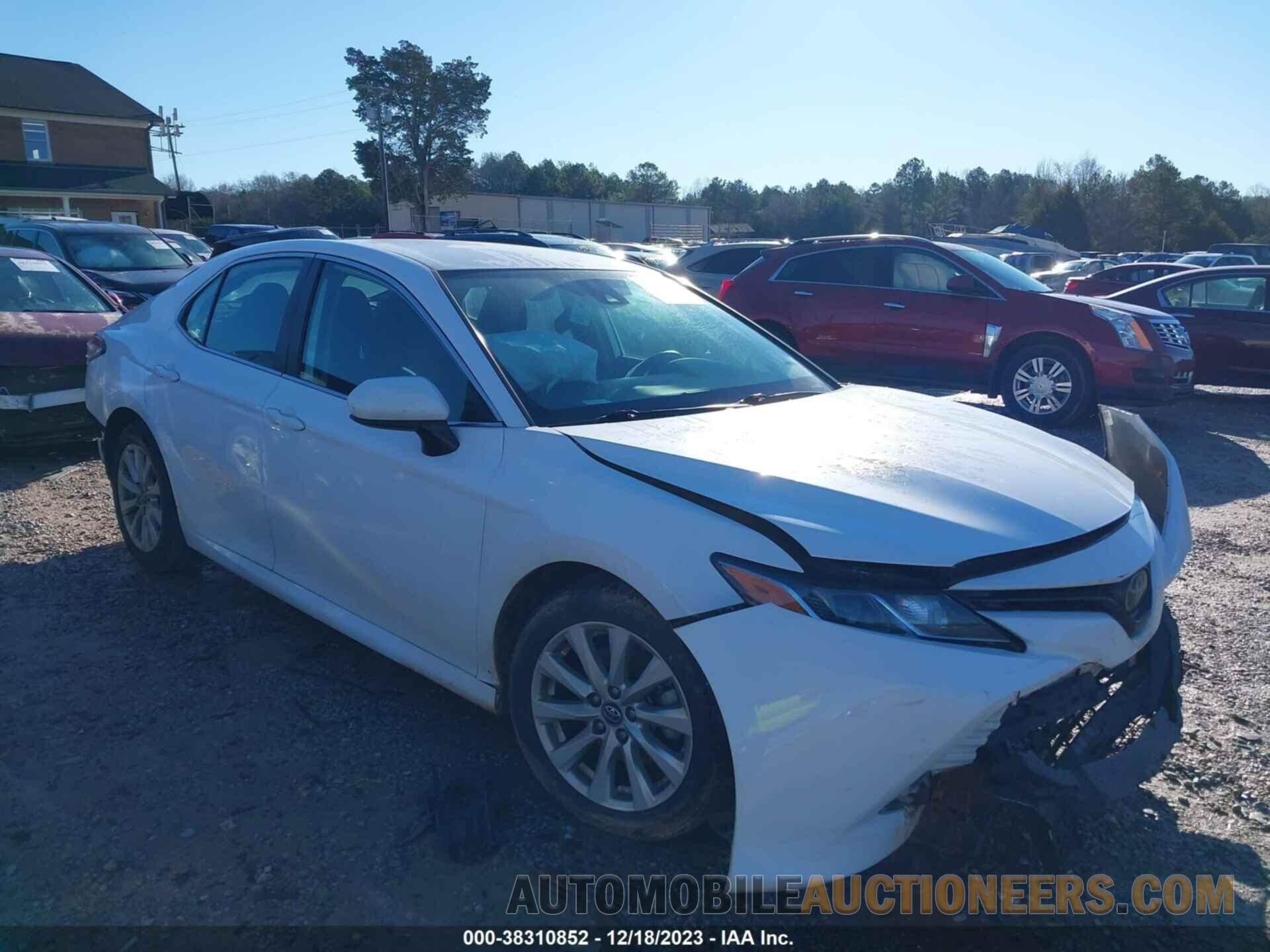 4T1B11HK4KU163856 TOYOTA CAMRY 2019